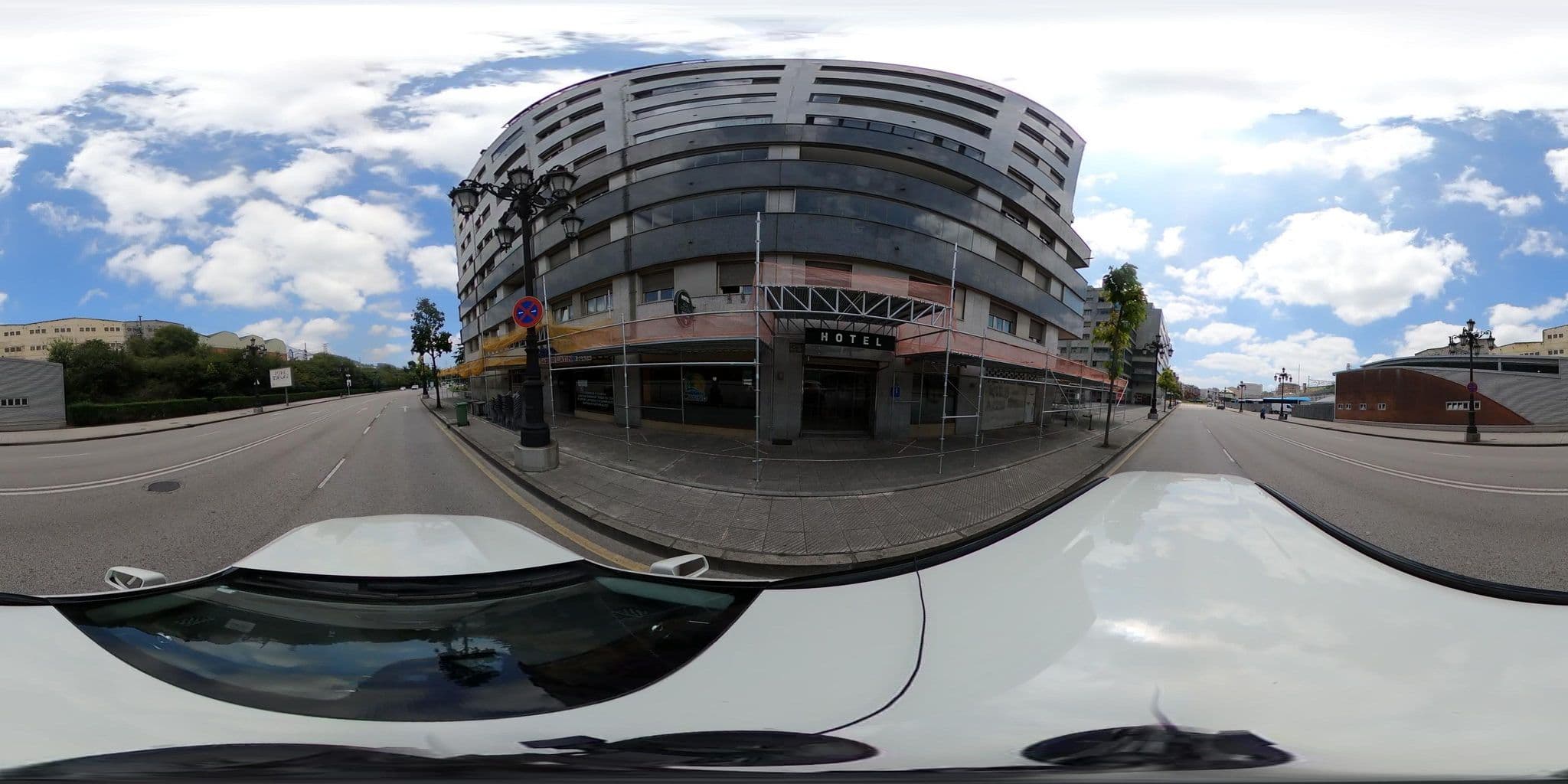Street view near Hotel Alda Estación Oviedo, Oviedo — © sanjorgepinho (CC BY-SA · Mapillary)