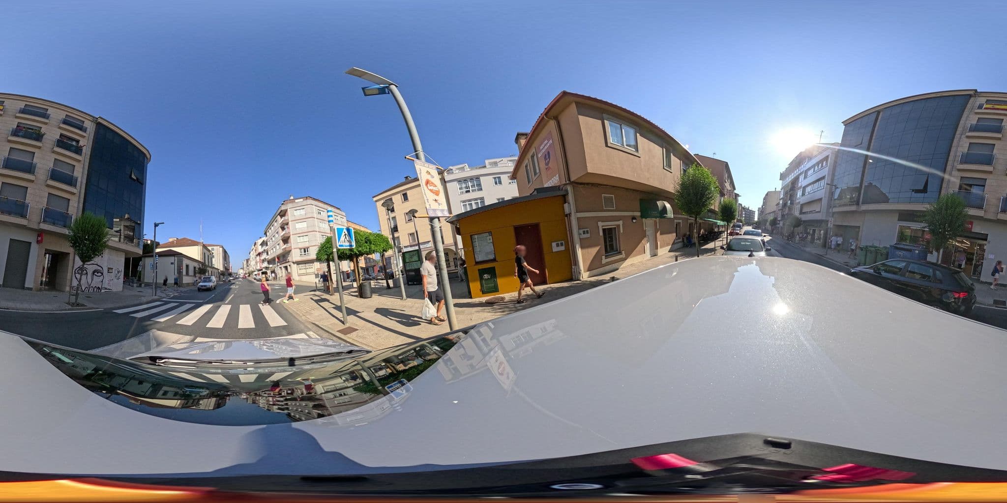 Street view near Albergue Pensión Cima do Lugar, Arzúa — © yannakis (CC BY-SA · Mapillary)