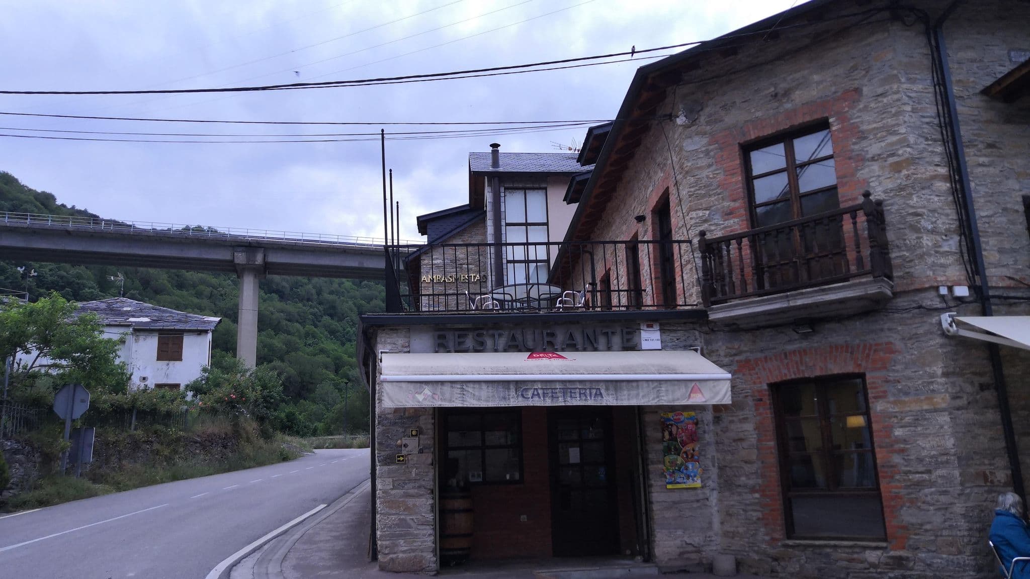 Street view near CTR Ambasmestas, Villafranca del Bierzo — © Rudi22 (CC BY-SA · Mapillary)
