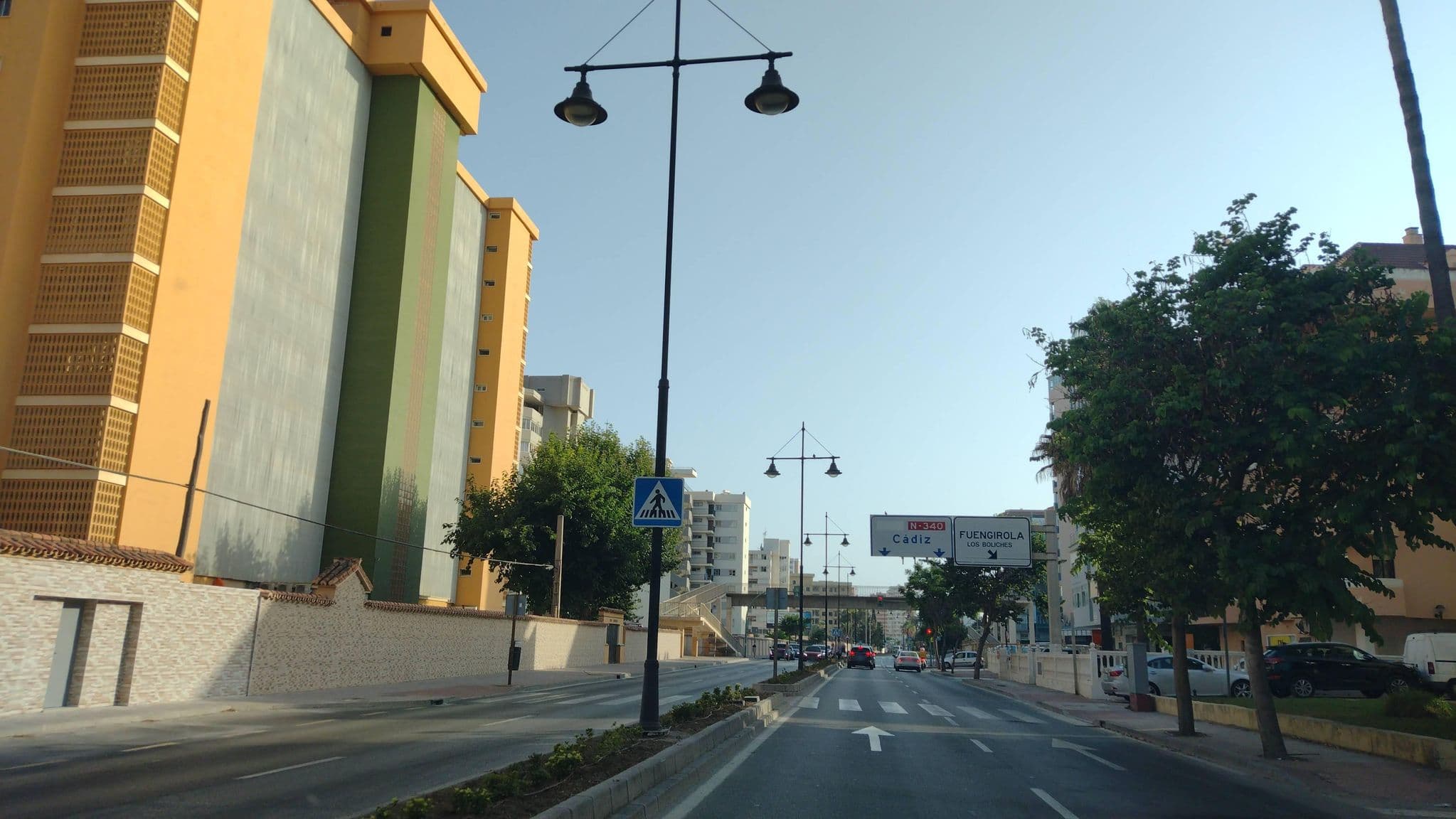 Street view near Edf. Elena, Fuengirola