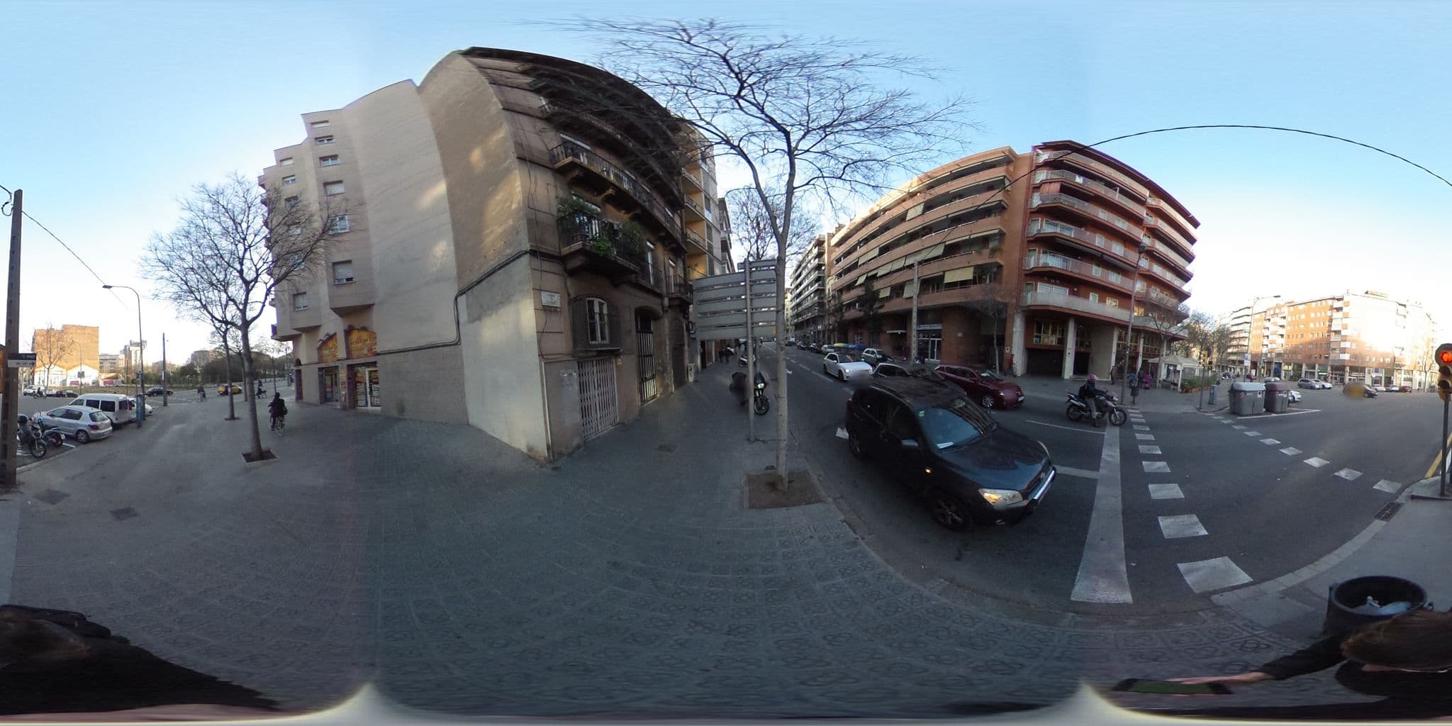 Street view near Alberg Barcelona and You, Sagrada Família — © quicksand (CC BY-SA · Mapillary)