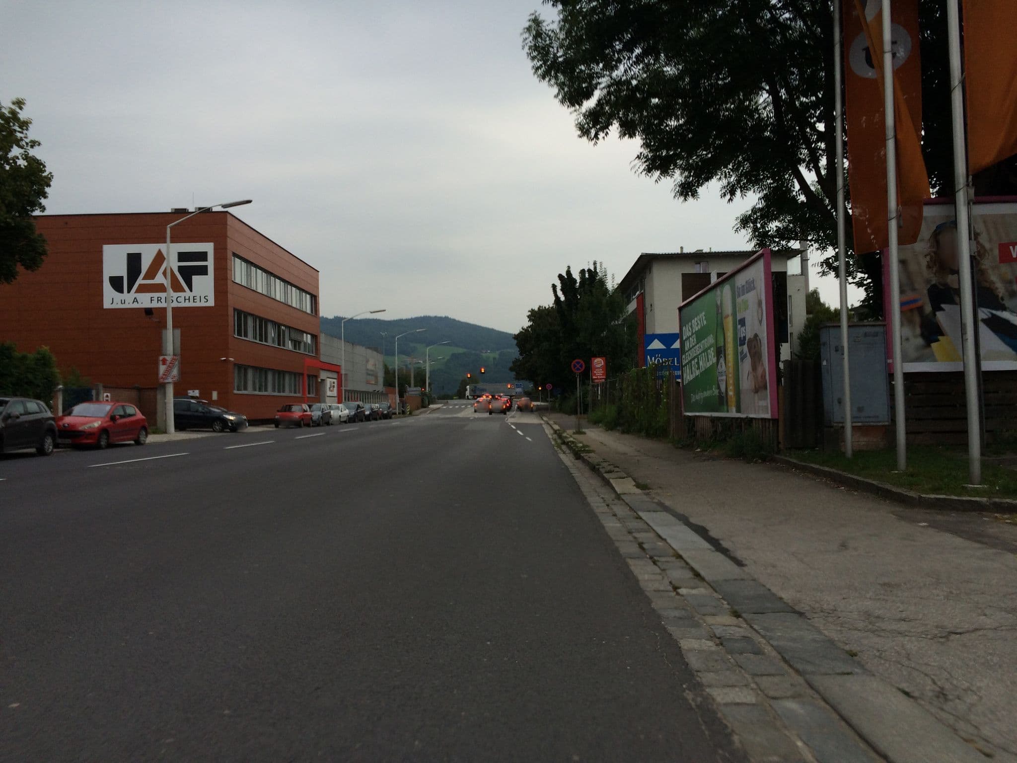 Street view near DORMERO DEHO Linz, Linz — © mayrmart (CC BY-SA · Mapillary)