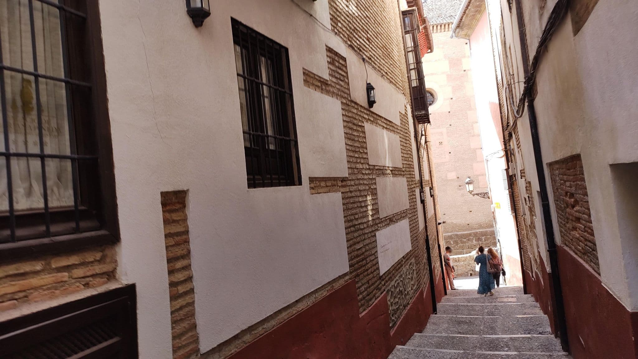 Street view near Hotel Casa 1800, Granada