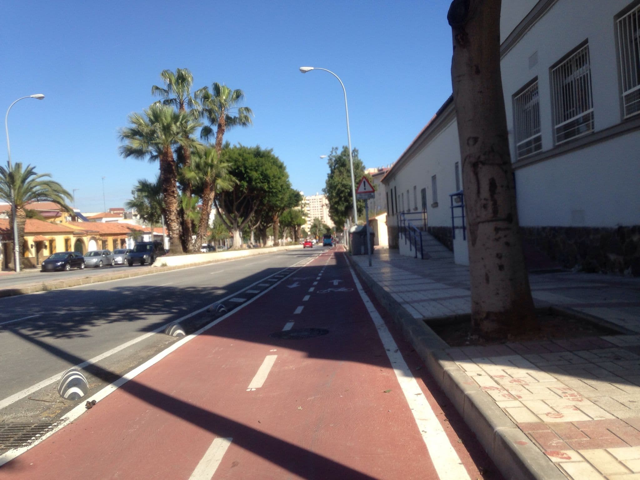 Street view near Albergue Juvenil de Málaga, Málaga
