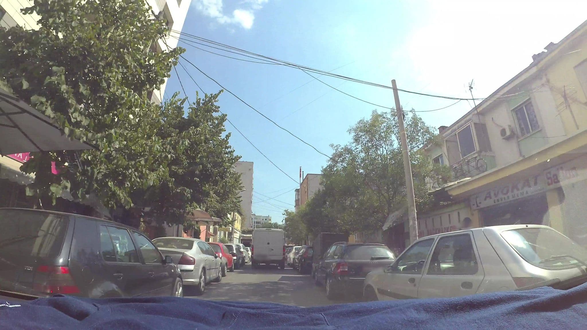 Street view near Tirana Backpacker Hostel, Tirana