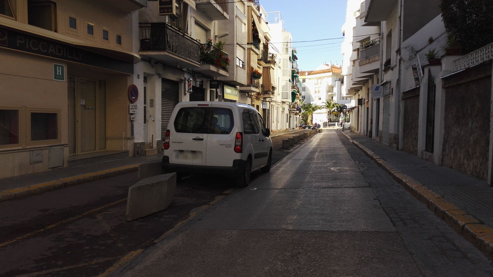 Street view near Hotel piccadilly sitges, Sitges — © marcuscalabresus (CC BY-SA · Mapillary)
