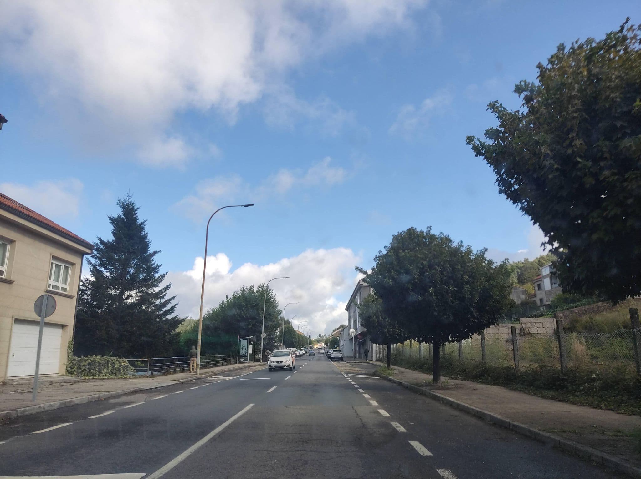 Street view near Avío Apartamentos, Santiago de Compostela