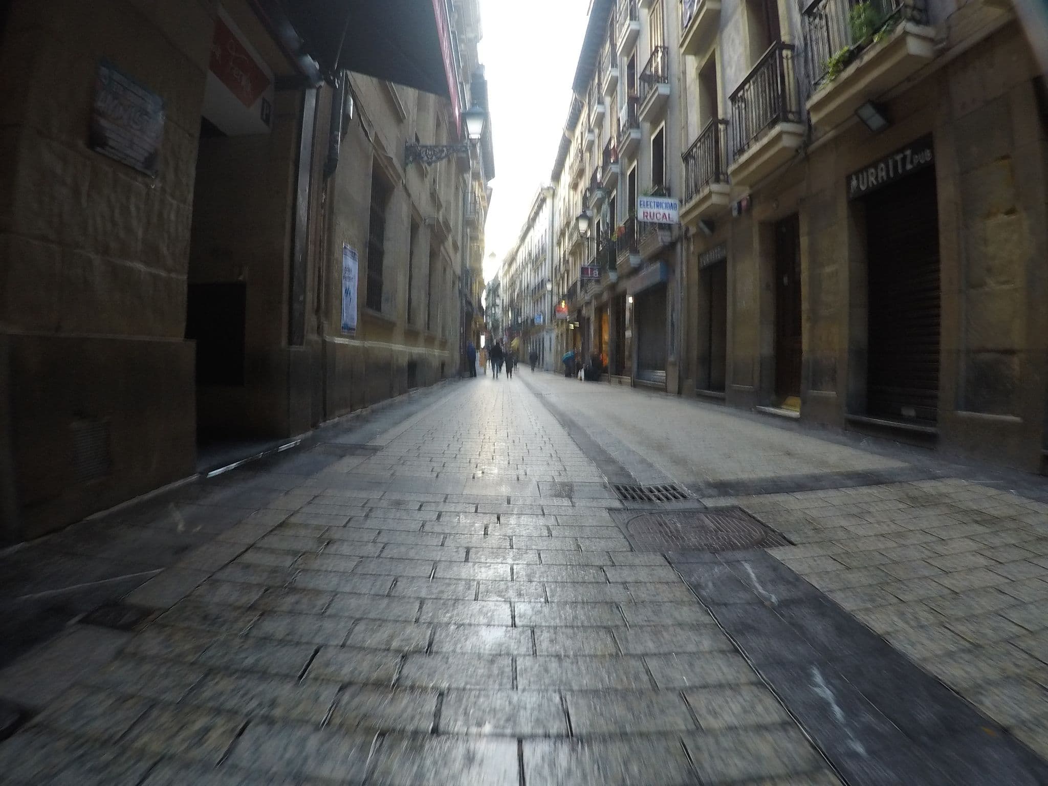 Street view near Pension Anne, Donostia / San Sebastián