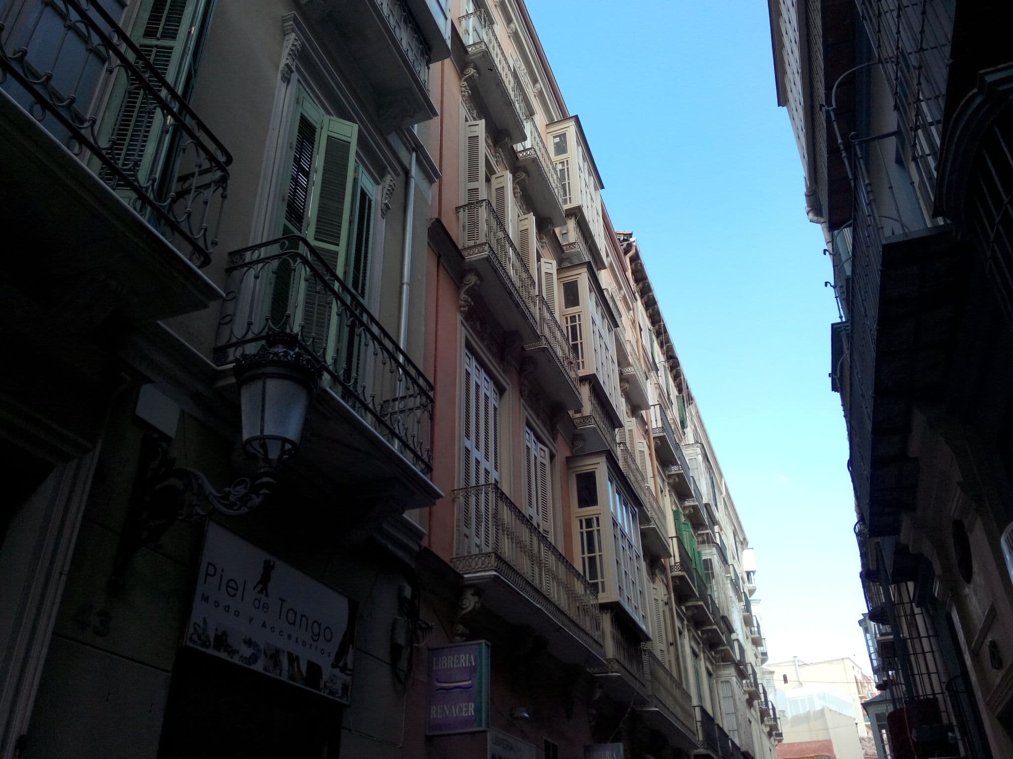 Street view near Alux Boutique Hotel, Málaga