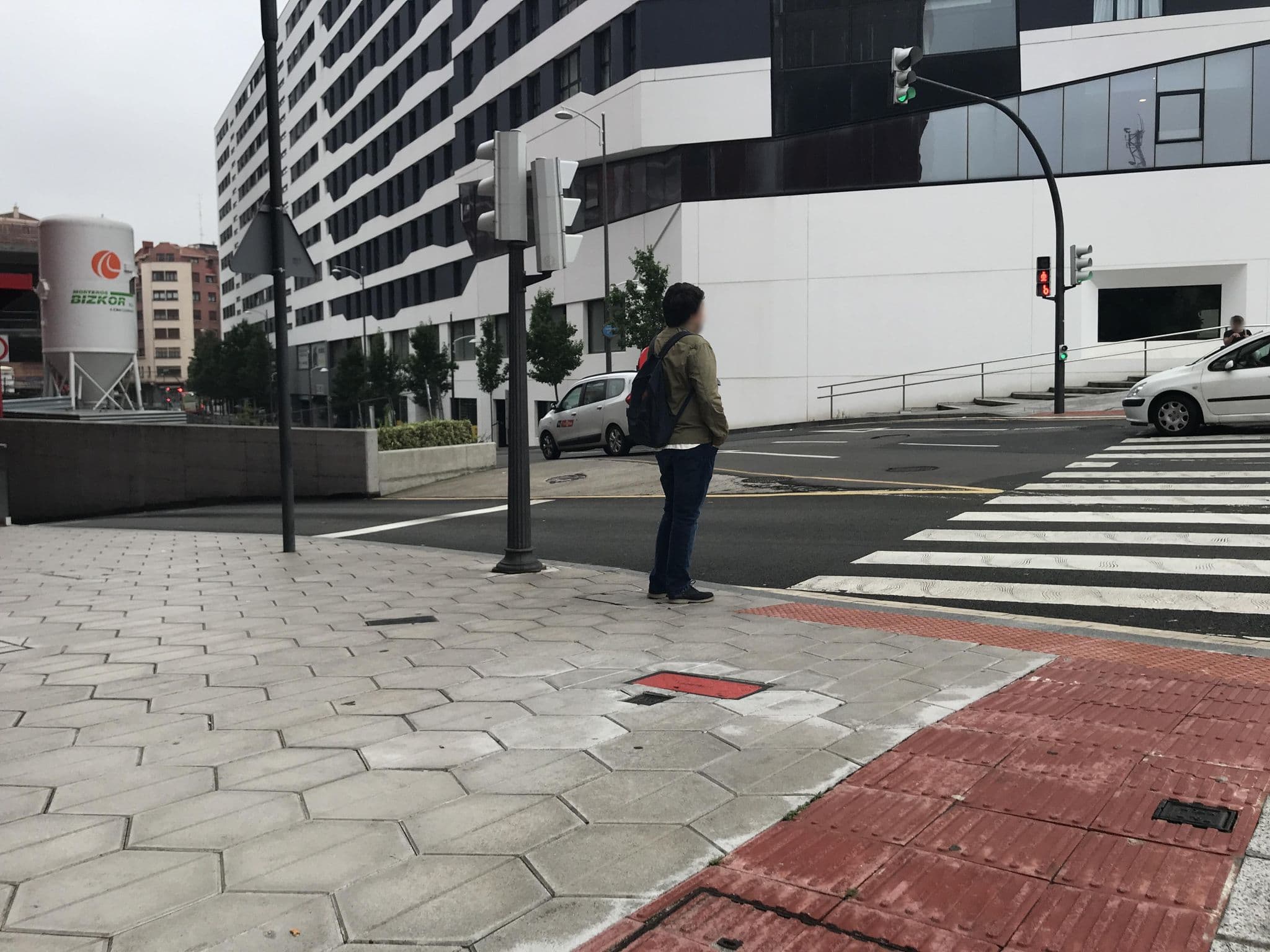 Street view near Hotel Ilunion San Mamés, Bilbao — © miguel_andrade (CC BY-SA · Mapillary)
