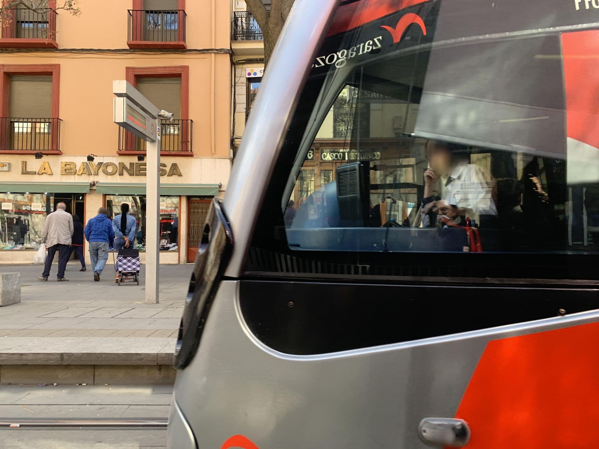 Street view near Hostal Central Zaragoza, Zaragoza — © robot8a (CC BY-SA · Mapillary)