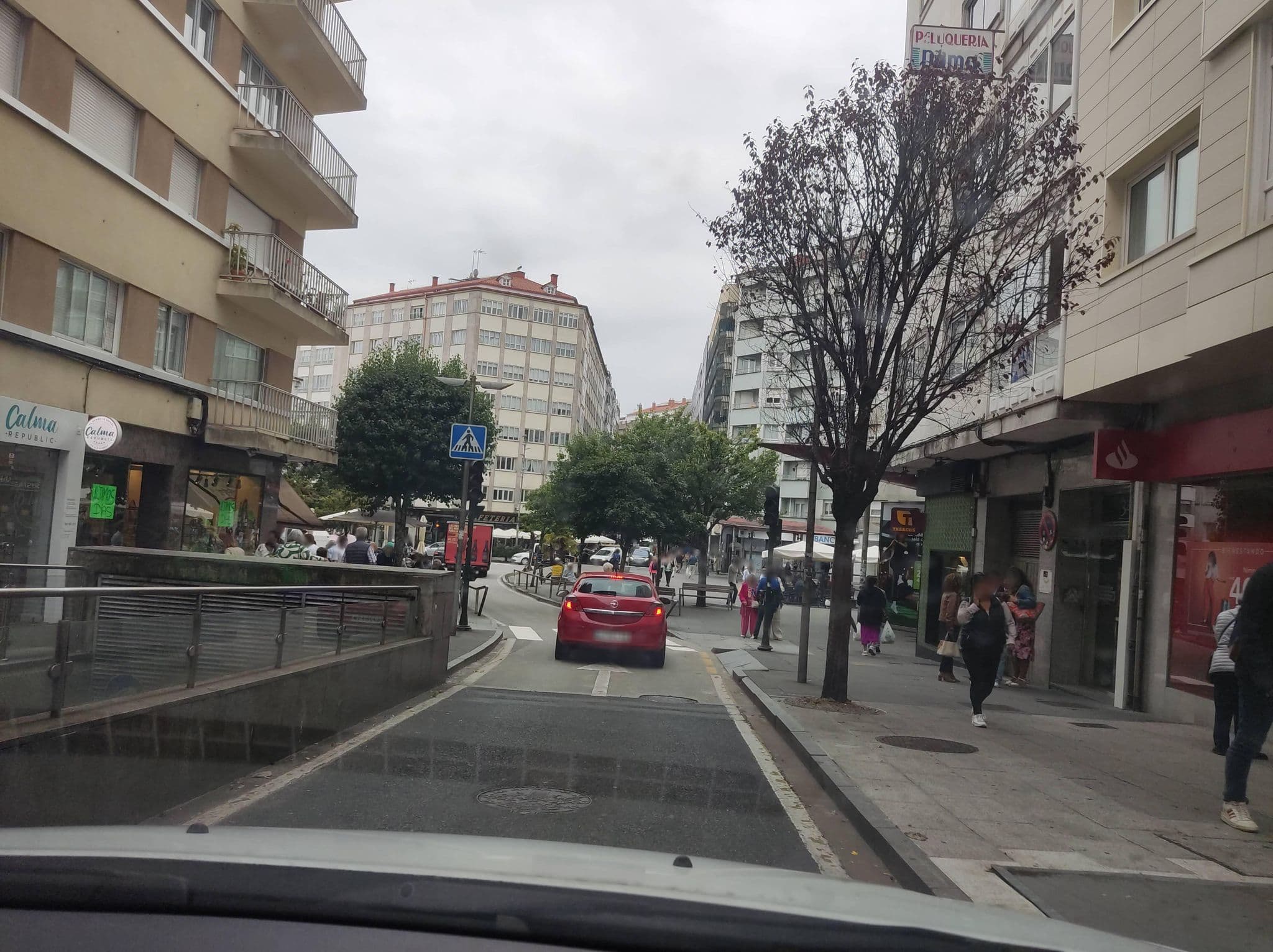 Street view near ArArAt, Santiago de Compostela