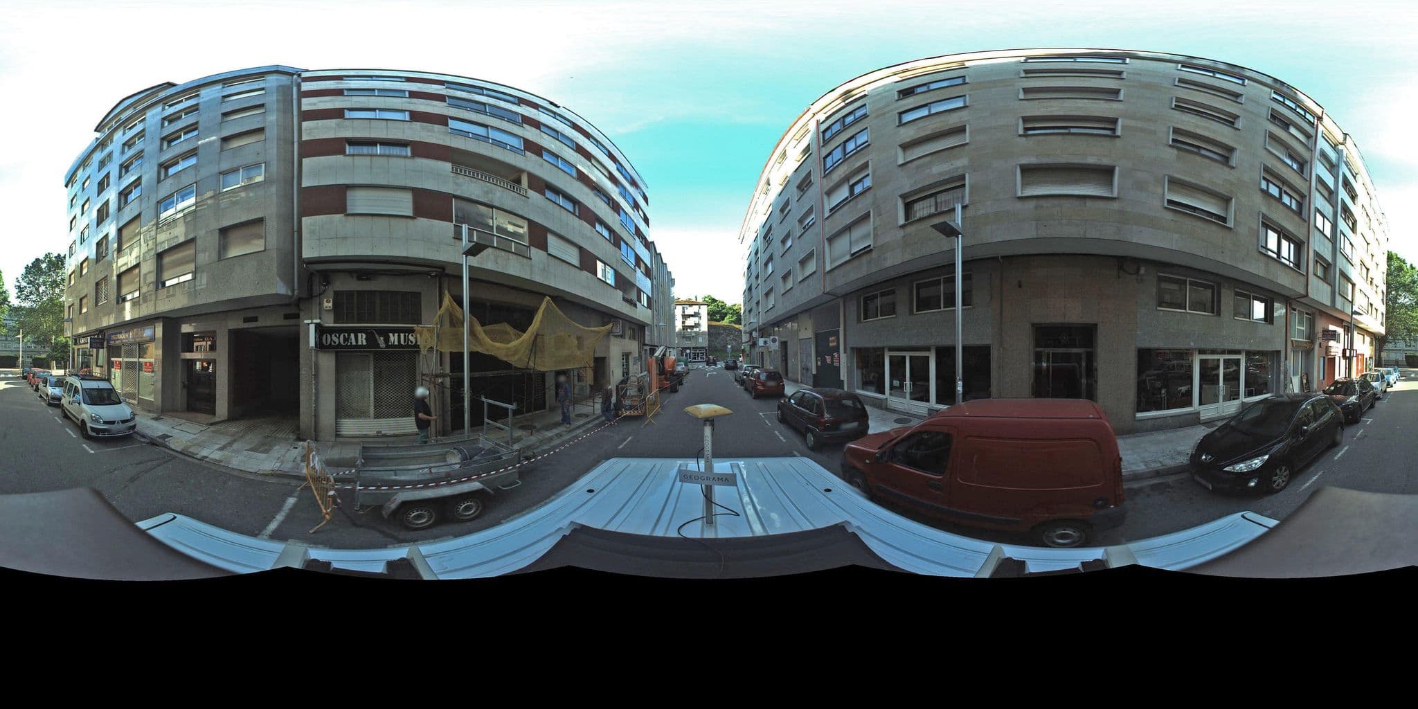 Street view near Pensión Santa Clara, Pontevedra — © sgonzalezd (CC BY-SA · Mapillary)