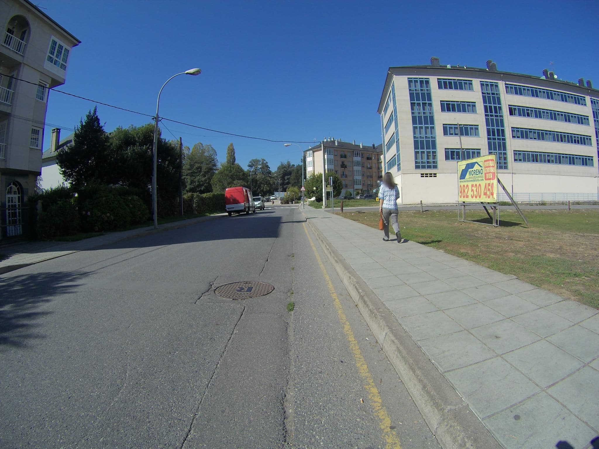 Street view near Pensión Rúa Peregrino, Samos — © camperxr (CC BY-SA · Mapillary)