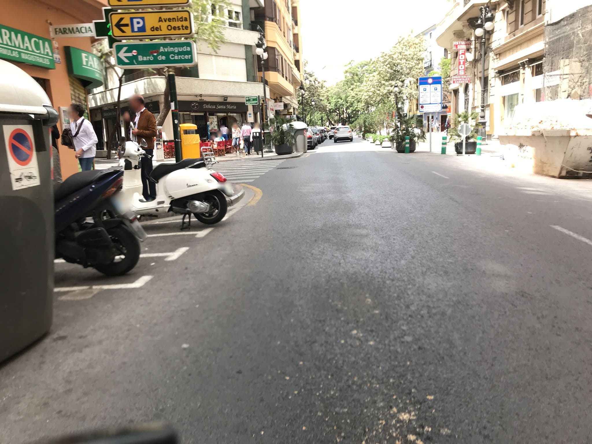 Street view near Catalina Suites, Valencia
