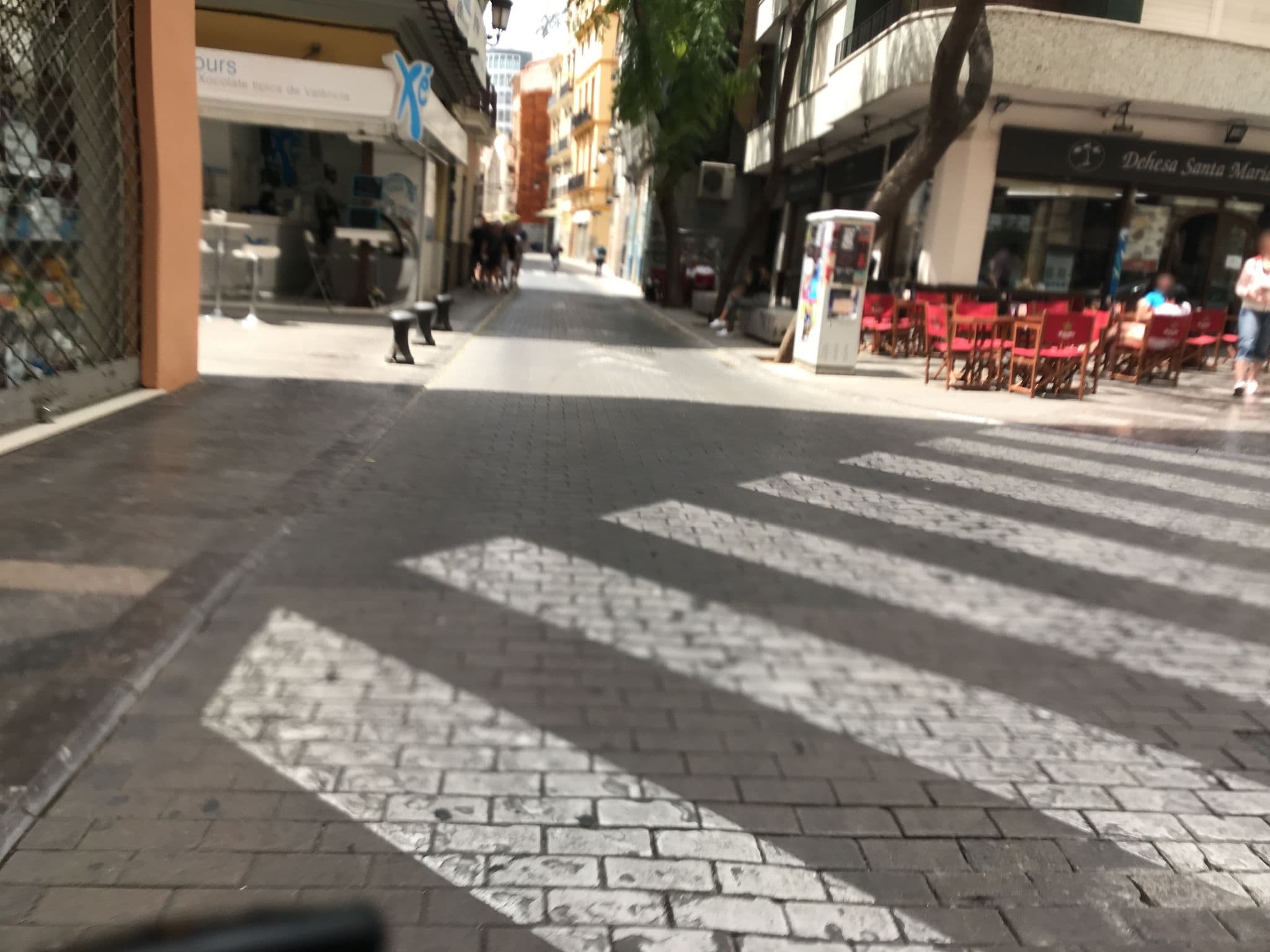 Street view near Cosimo Hotel & Bar, Valencia