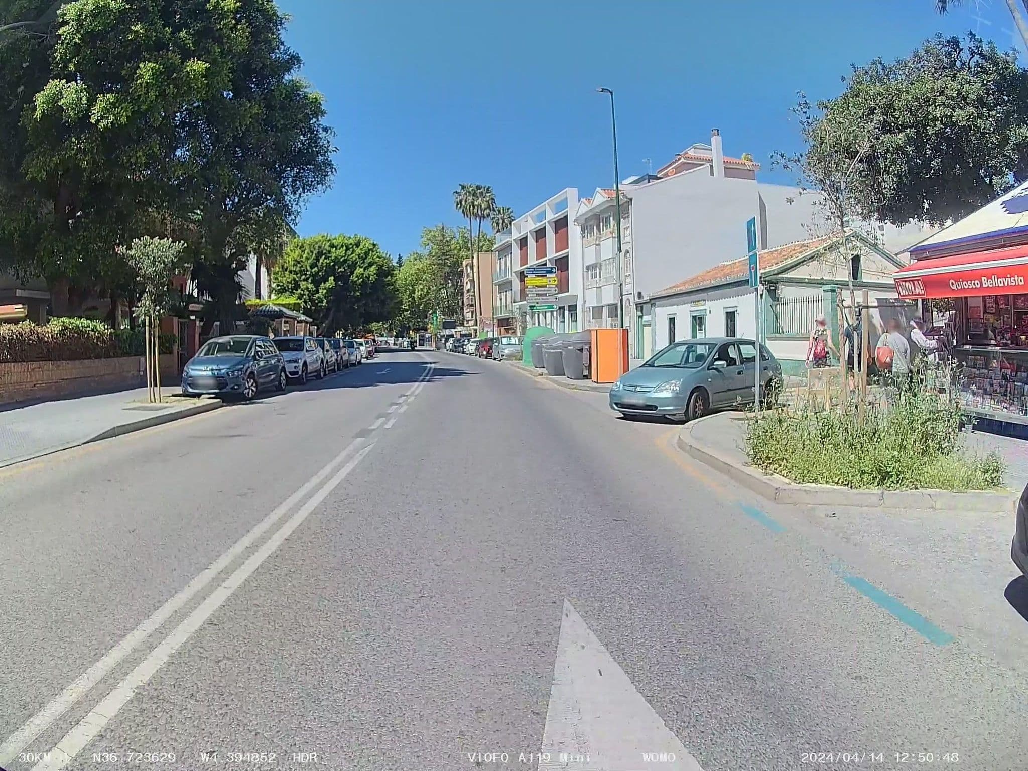 Street view near Hostel Sorolla Playa, Málaga