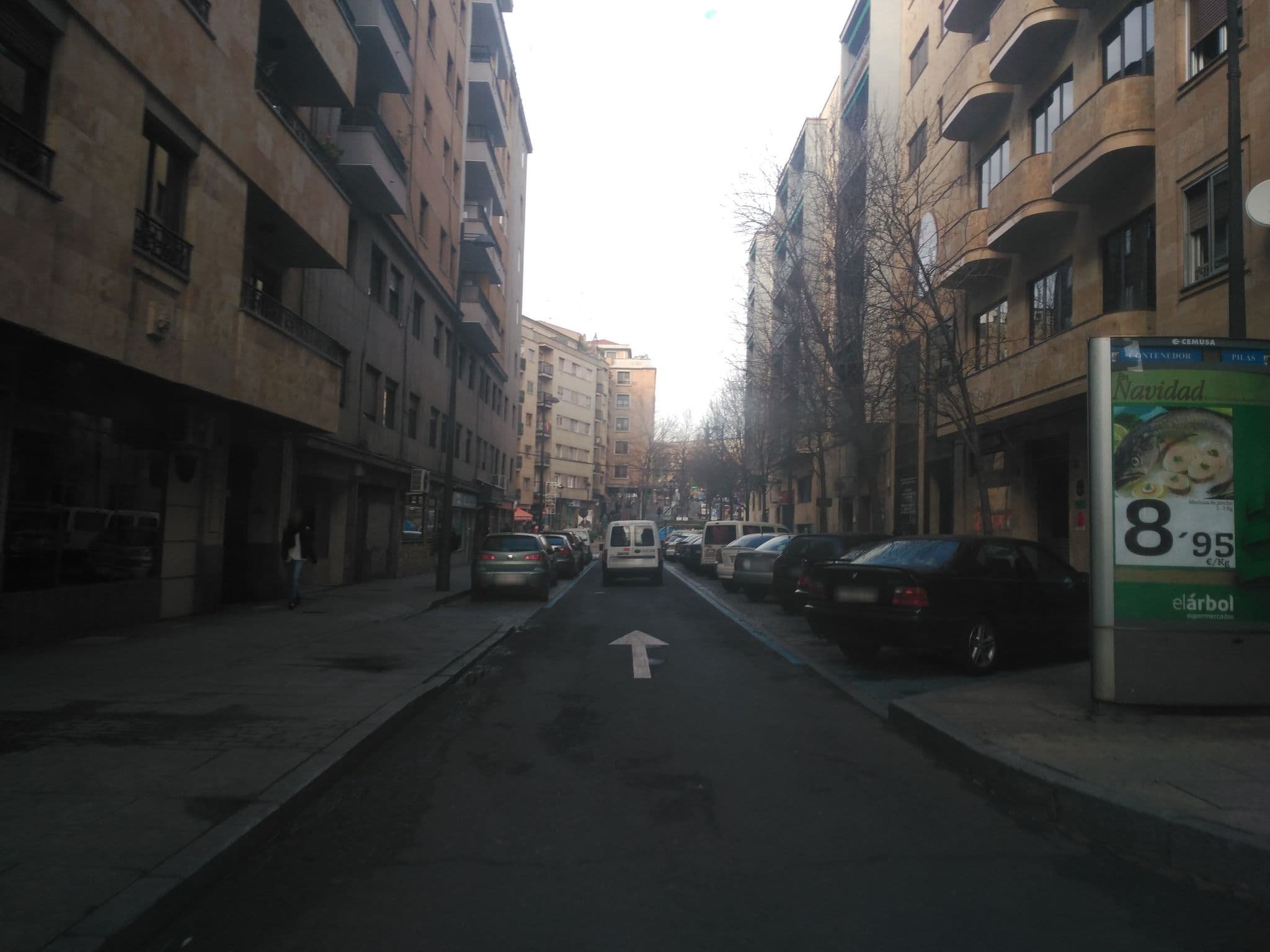 Street view near Prisma Suites, Santa Marta de Tormes — © sanchi (CC BY-SA · Mapillary)