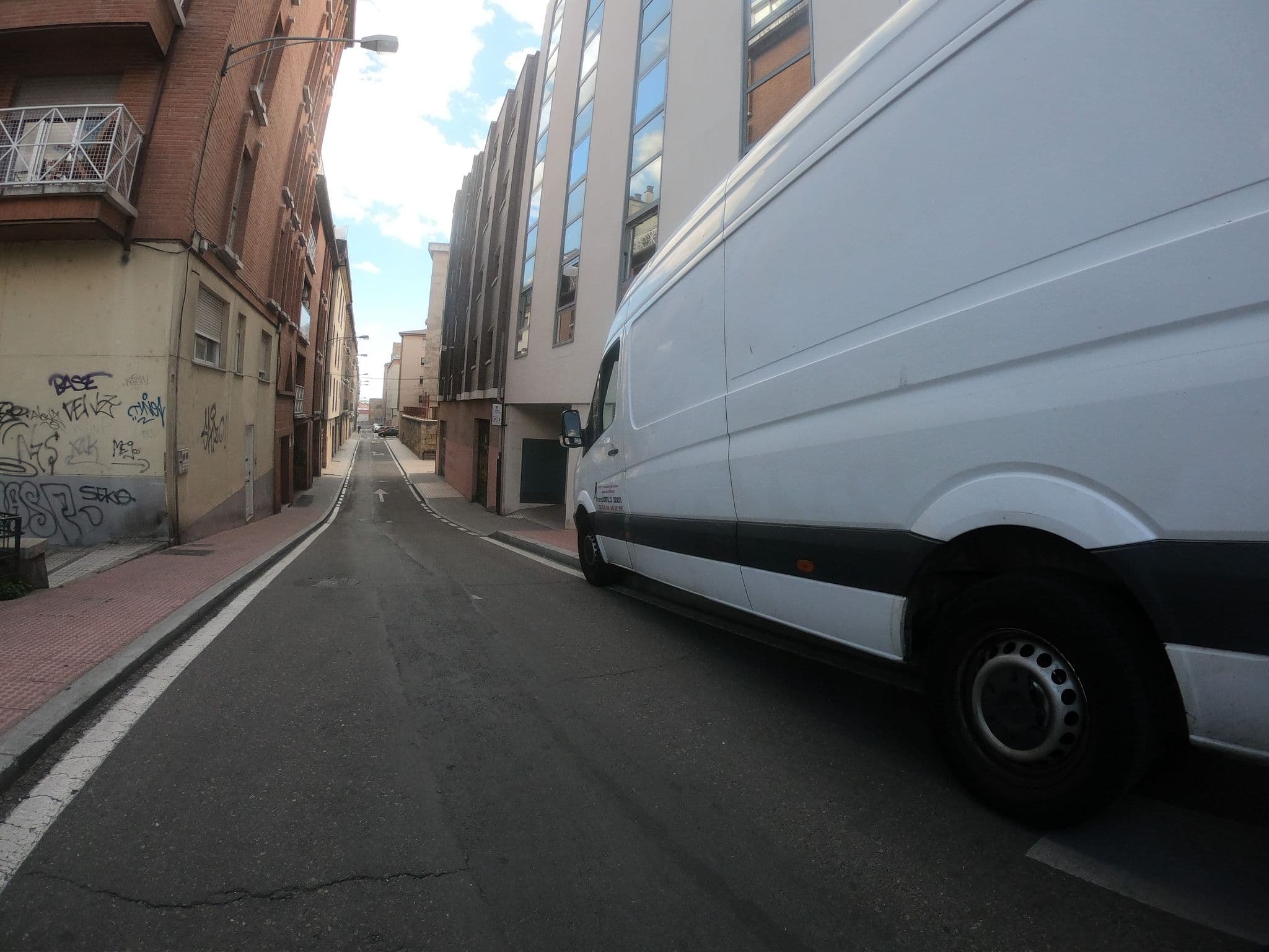 Street view near Exe Salamanca, Santa Marta de Tormes — © sanchi (CC BY-SA · Mapillary)