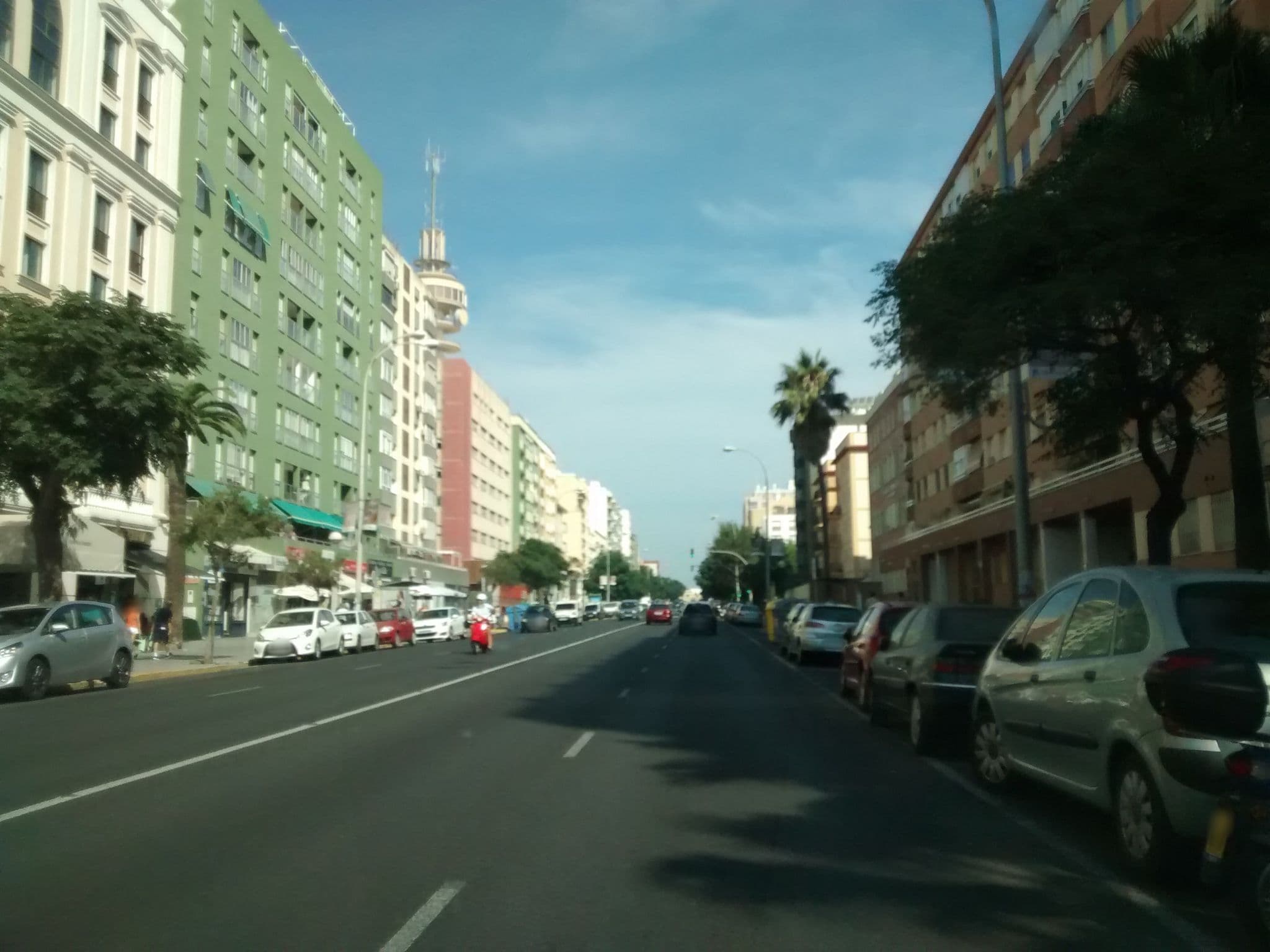 Street view near Hotel Puertatierra, Cadiz — © egofer (CC BY-SA · Mapillary)