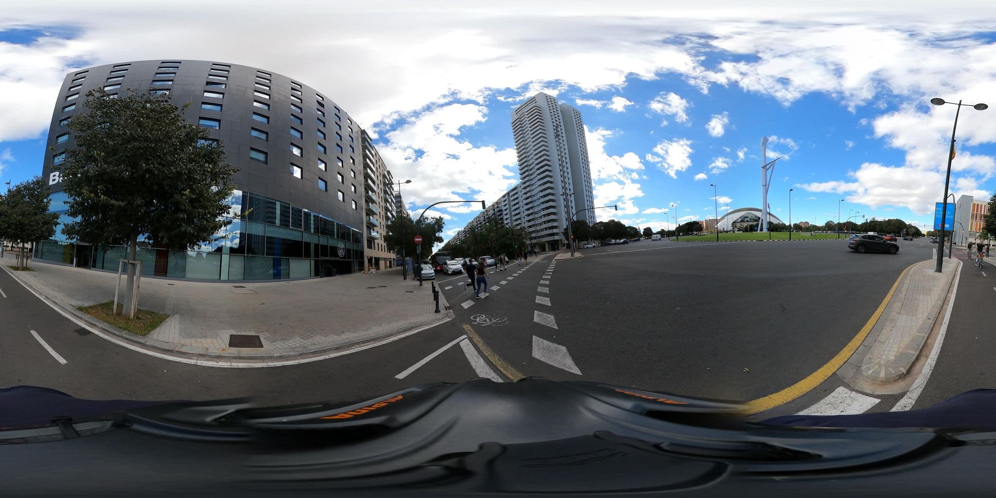 Street view near Barceló Valencia, Valencia