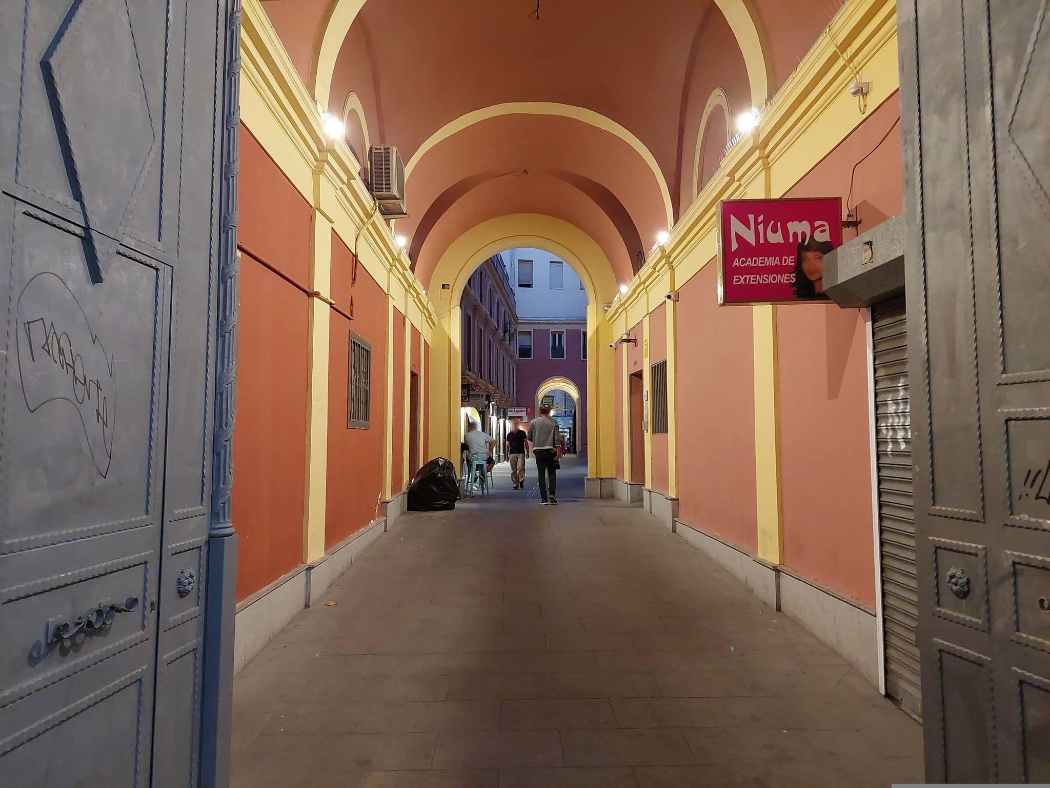 Street view near Petit Palace Tres Cruces, Madrid Centro