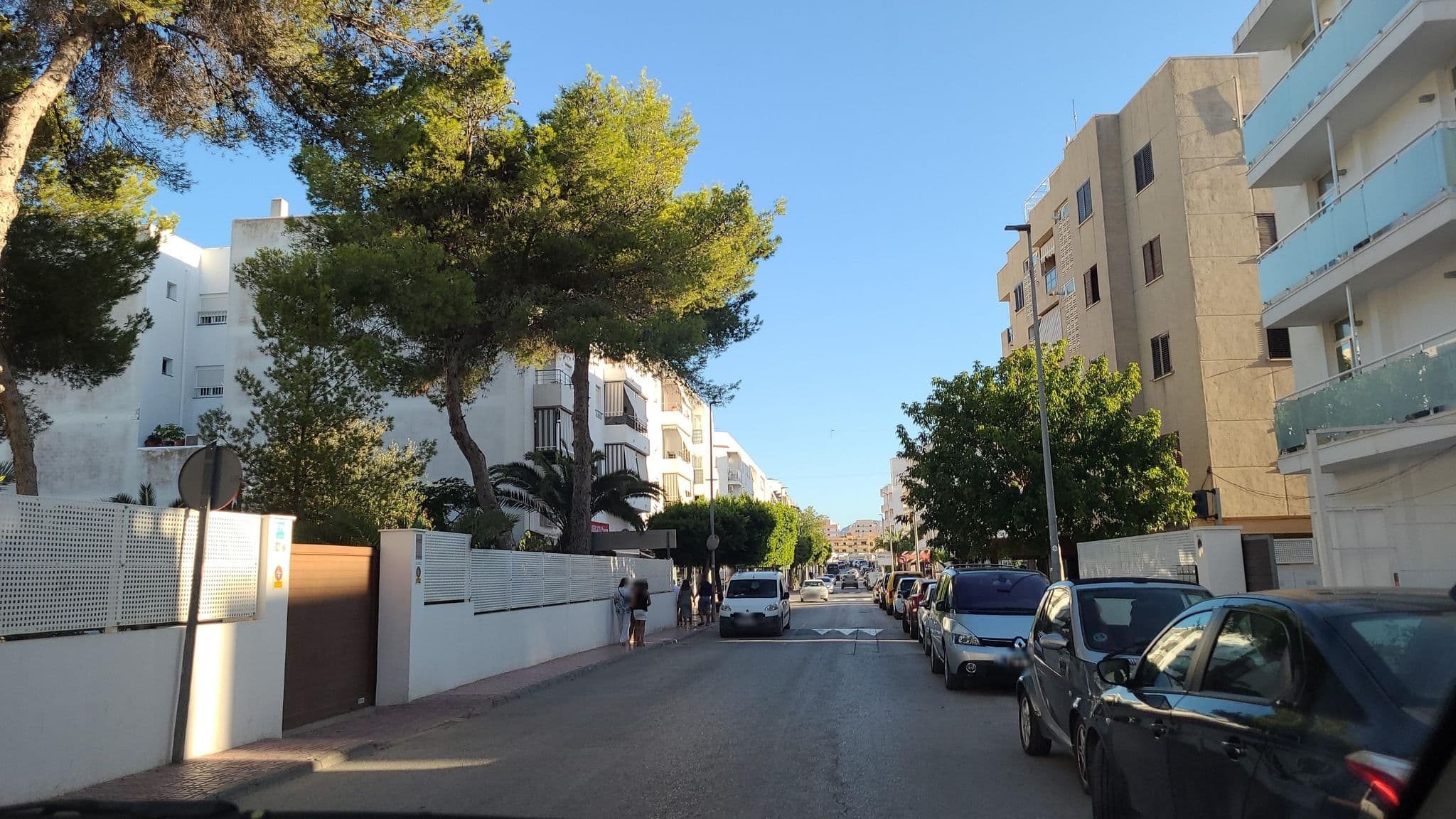 Street view near vibra calima, Sant Antoni de Portmany