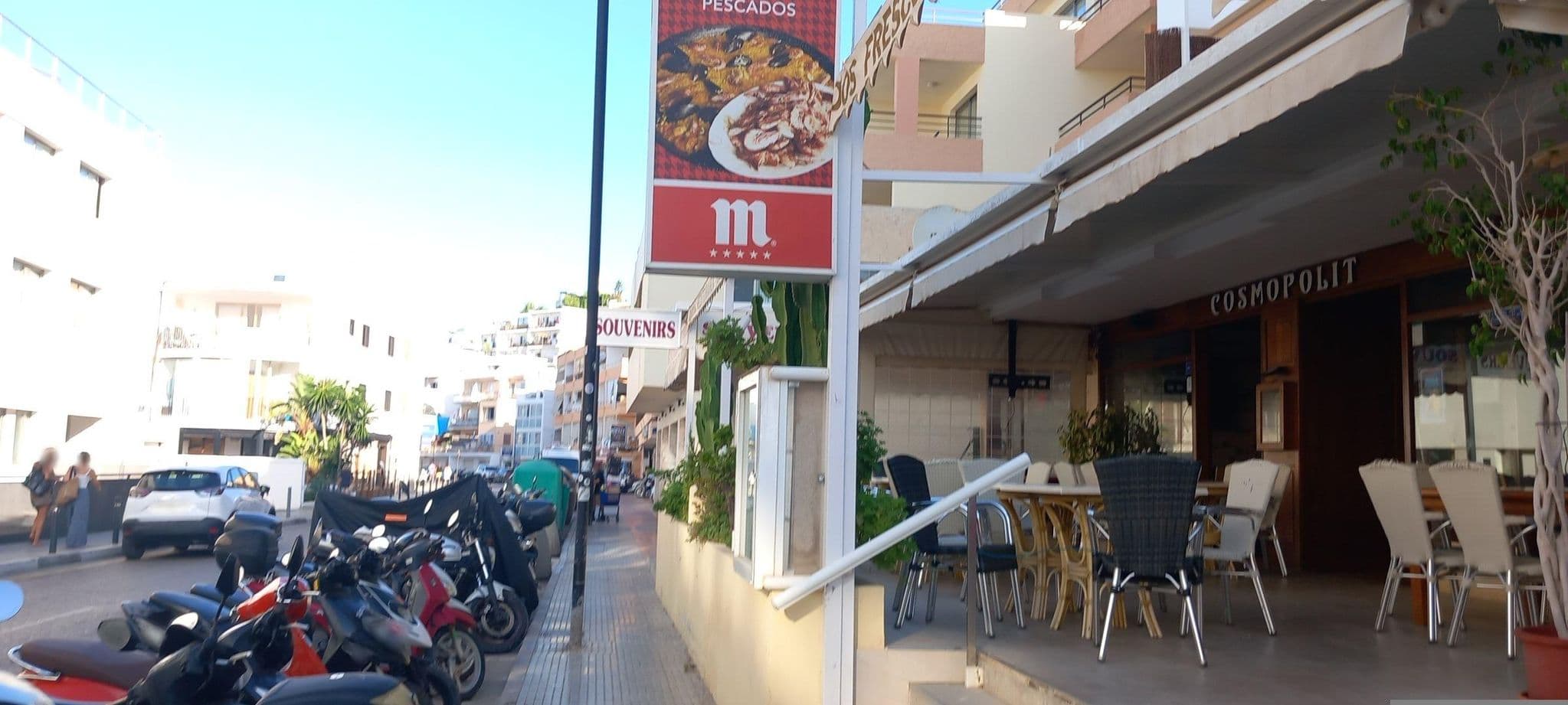 Street view near Costa Blanca, Ibiza