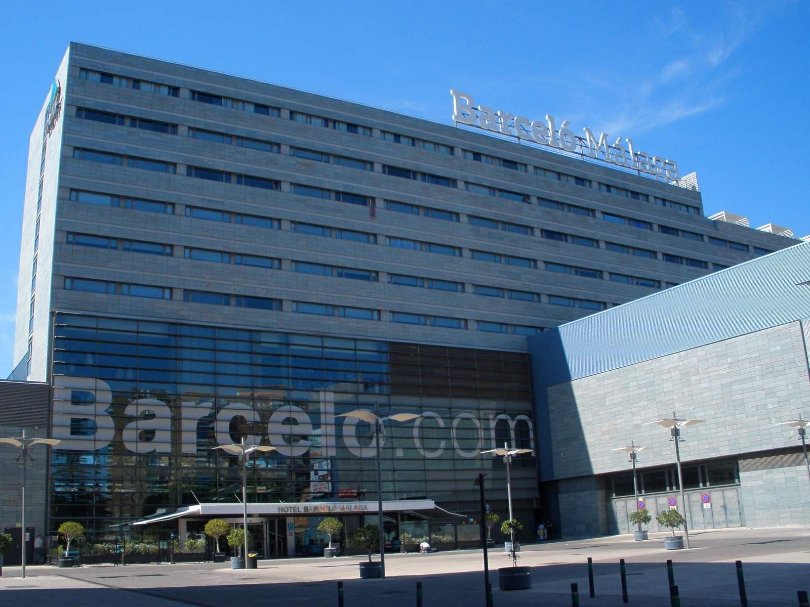 Barceló Málaga (via Wikimedia Commons, CC0)