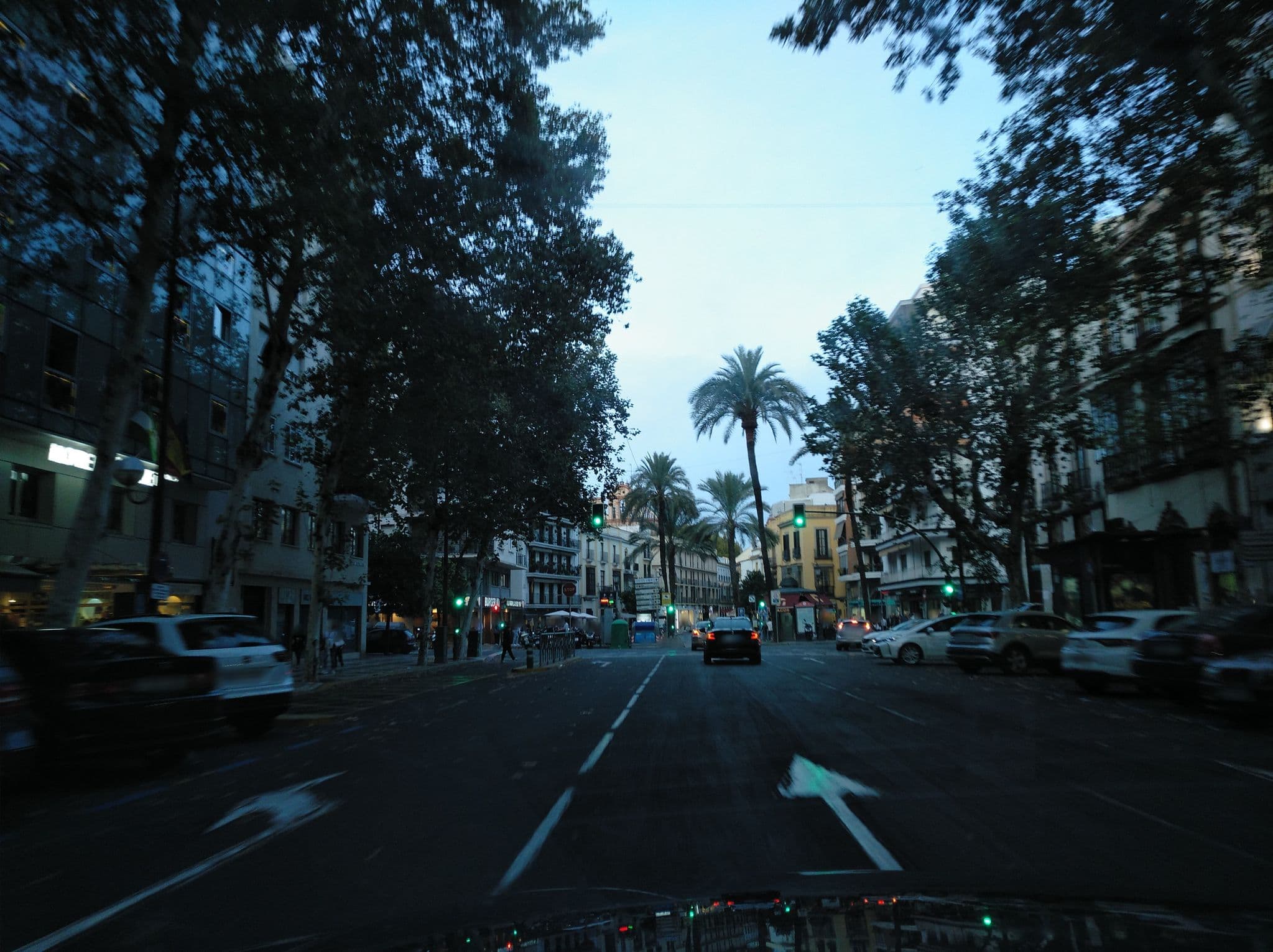 Street view near Hotel Bécquer, Sevilla