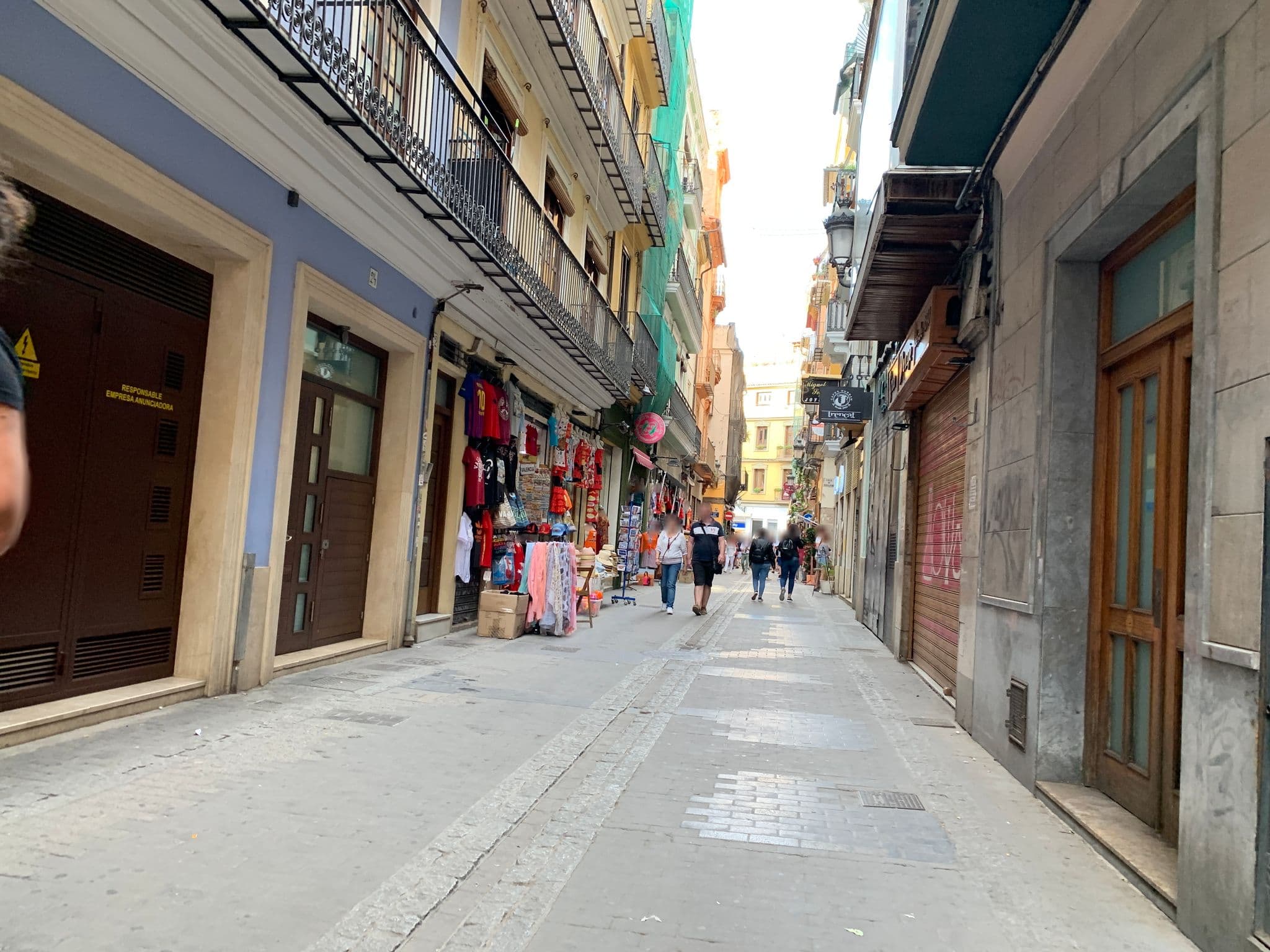 Street view near Hotel & SPA Plaza Mercado, Valencia