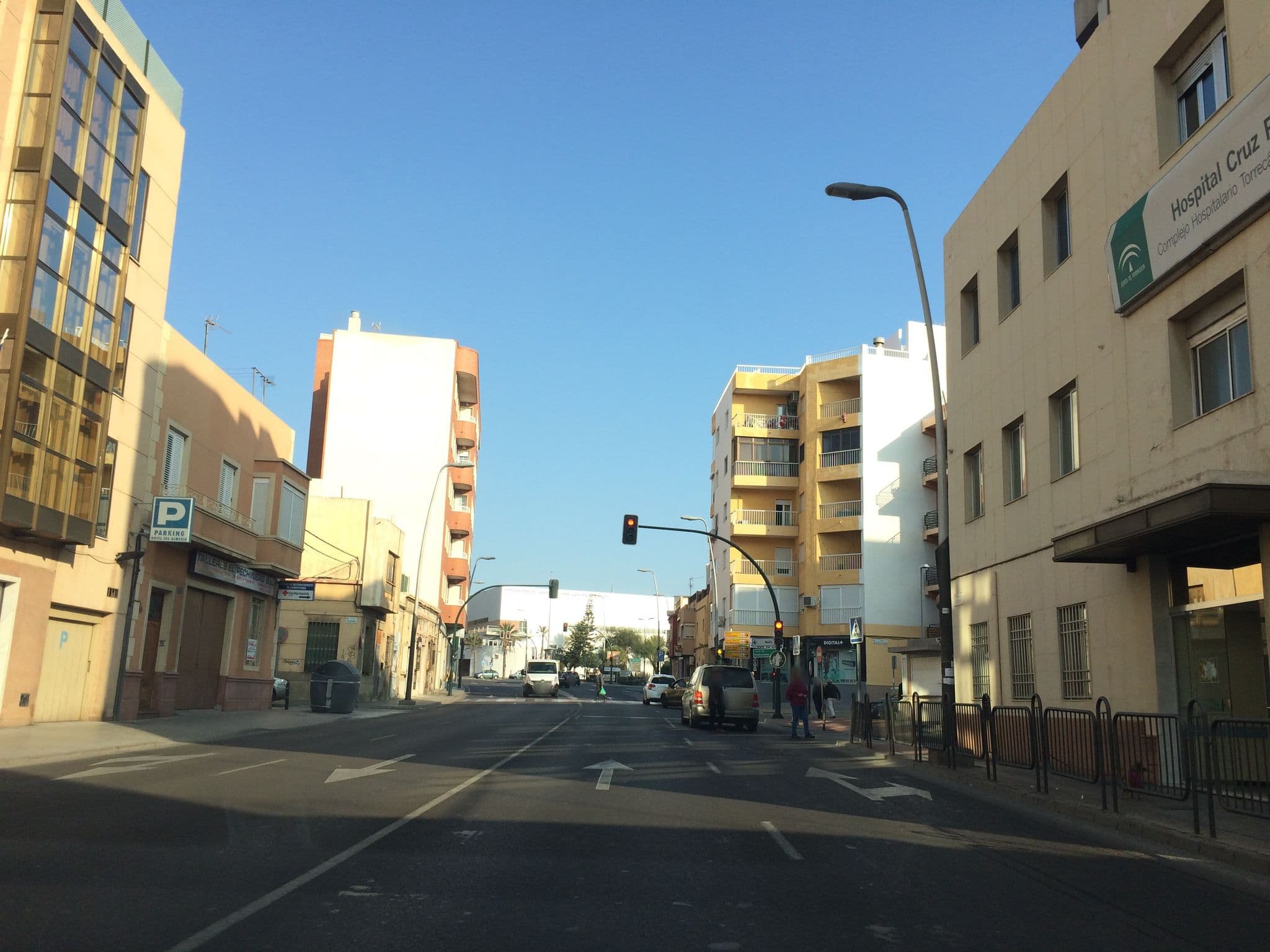 Street view near Hotel Sol Almería, Almería — © 1000io (CC BY-SA · Mapillary)