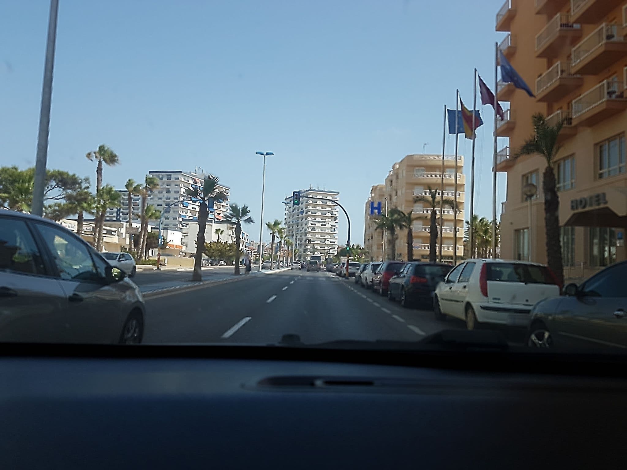 Street view near Poseidón La Manga Hotel & Spa, La Manga del Mar Menor — © tony_emery (CC BY-SA · Mapillary)