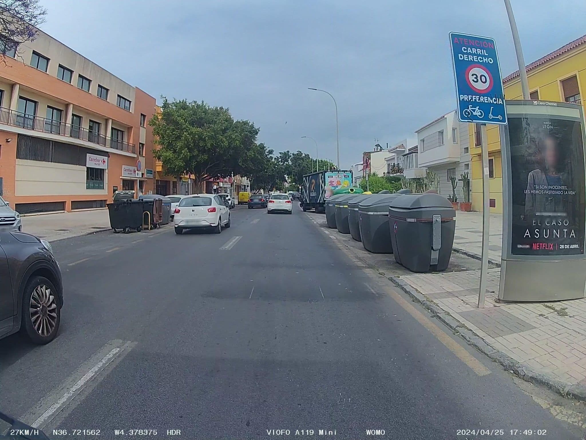 Street view near Apartamentos Nereo, Málaga