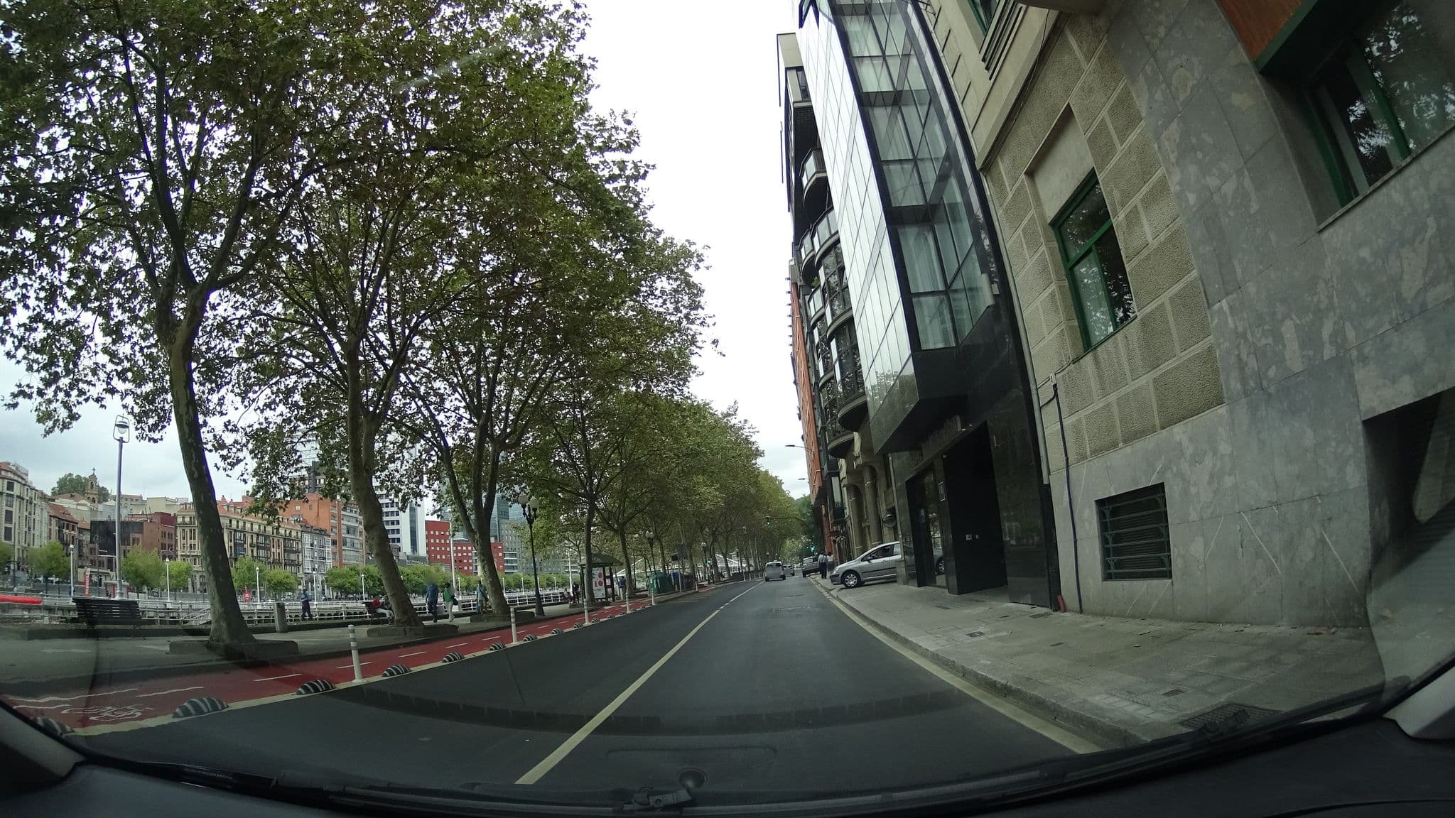 Street view near Hotel Bilbao plaza, Bilbao — © robertogeb (CC BY-SA · Mapillary)