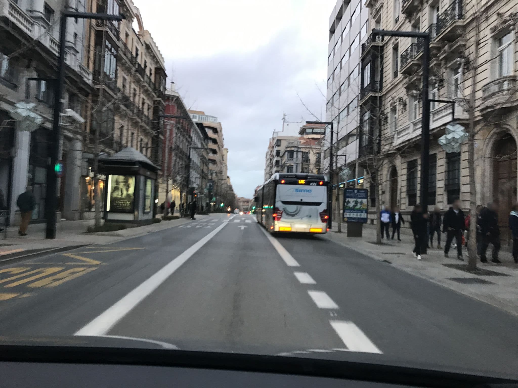 Street view near Palacio Gran Vía, Granada — © rainerup (CC BY-SA · Mapillary)