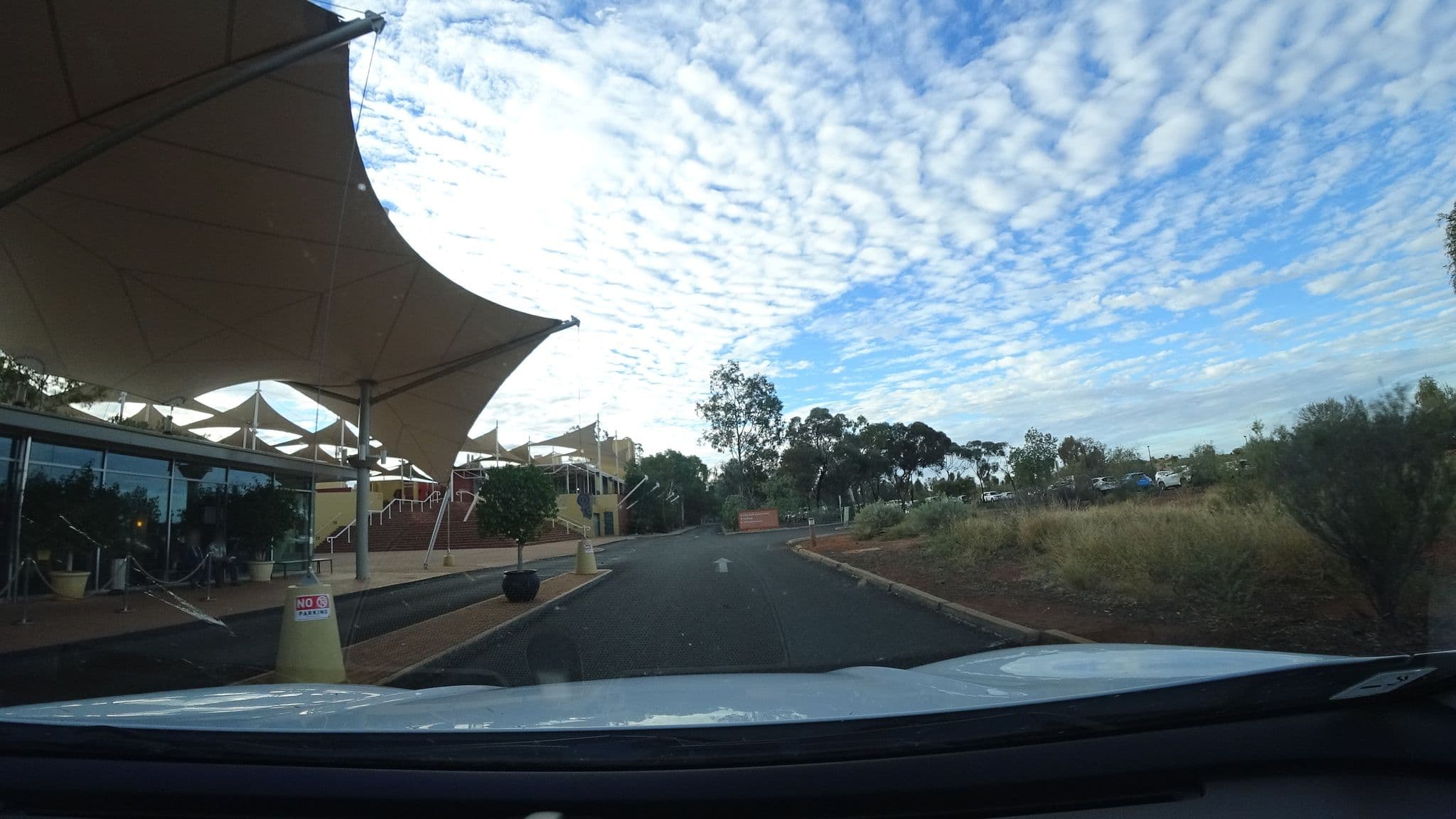 Street view near Desert Gardens Hotel, Yulara — © aharvey (CC BY-SA · Mapillary)