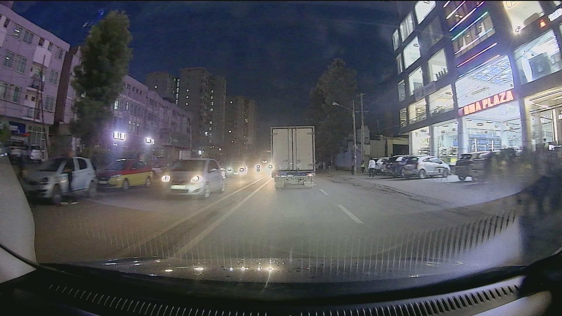 Street view near Sky Hotel, Addis Ababa