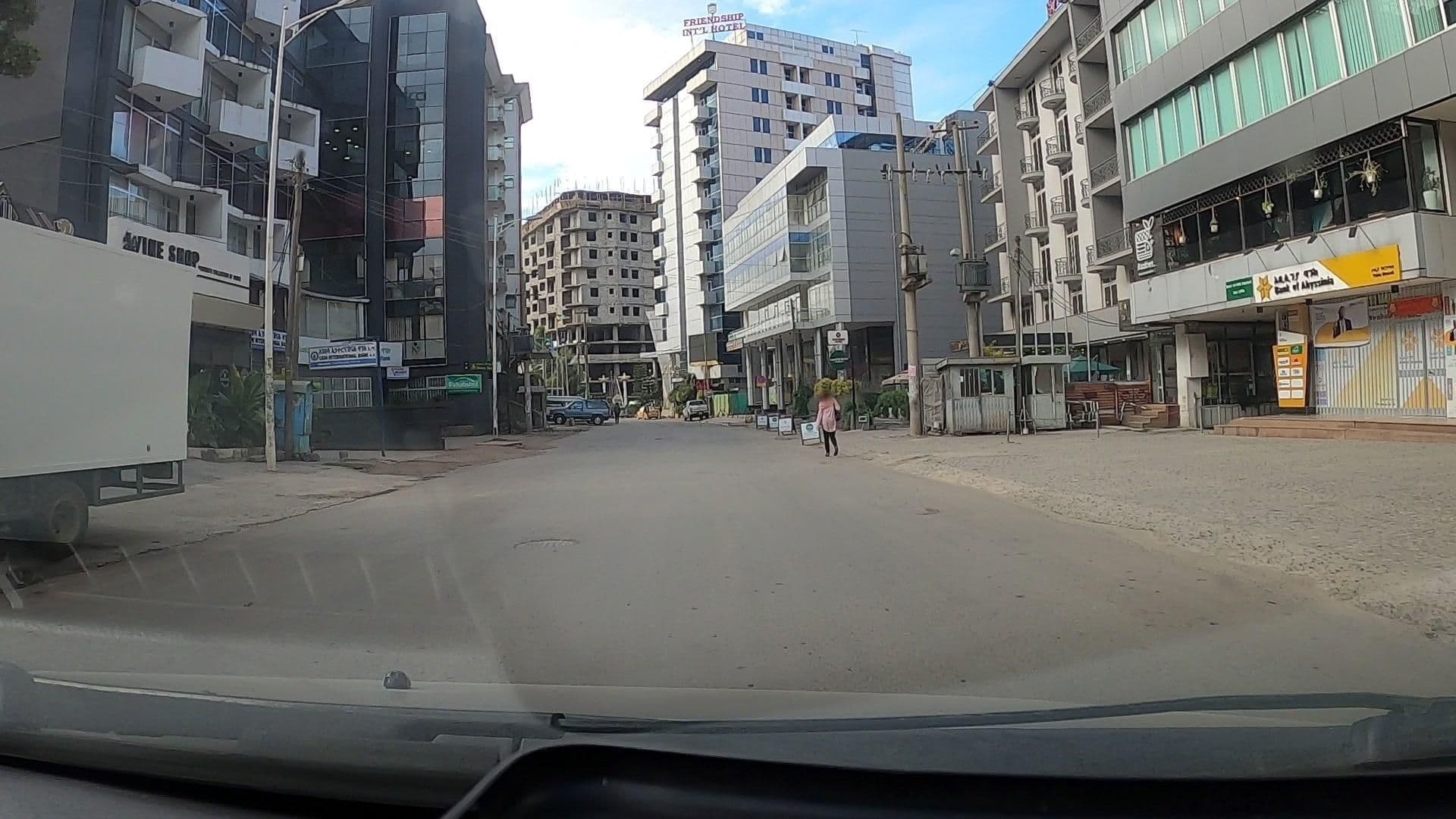Street view near Monarch Hotel, Addis Ababa