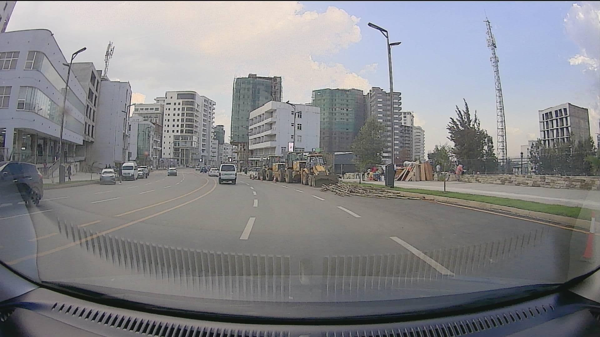 Street view near Wudasie hotel, Addis Ababa