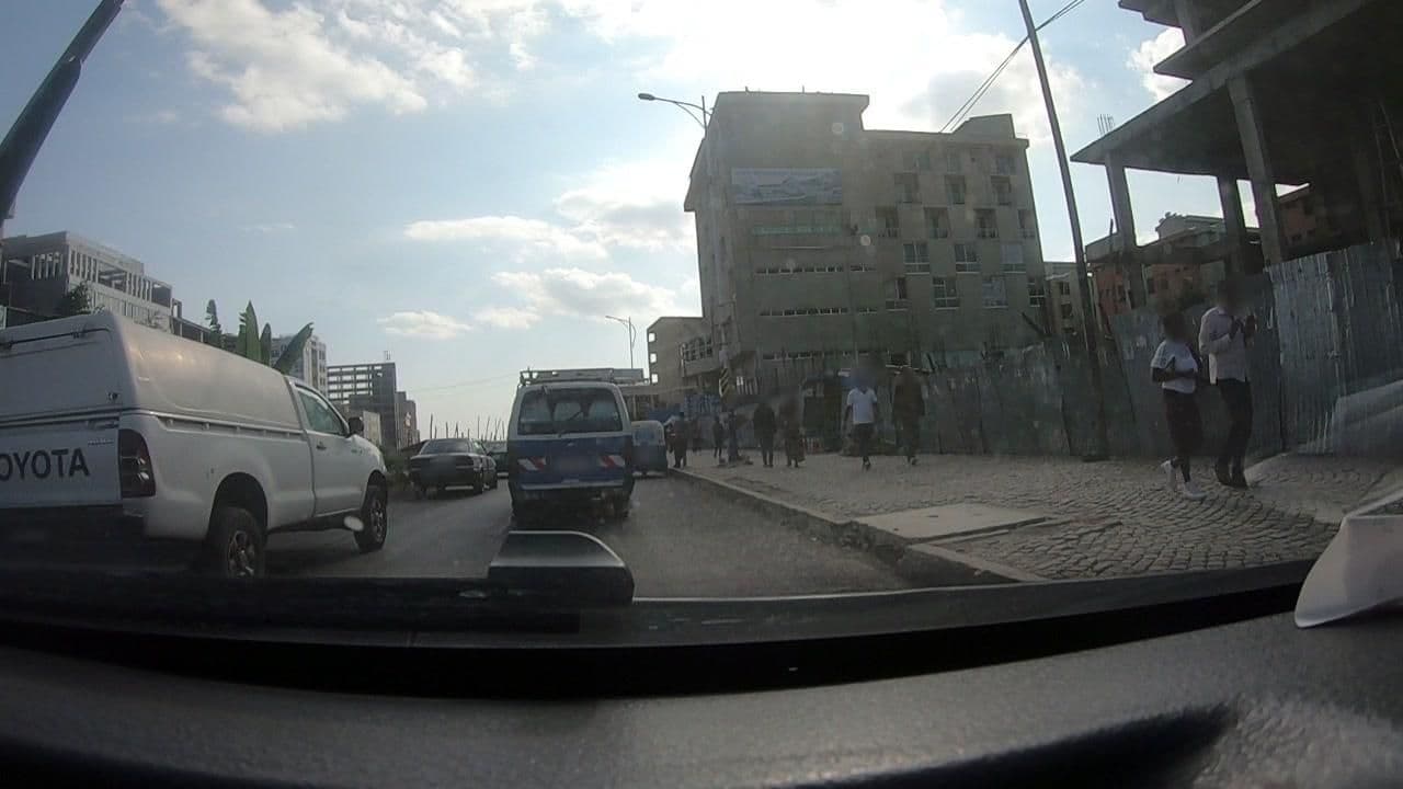 Street view near Tesfu Hotel, Addis Ababa