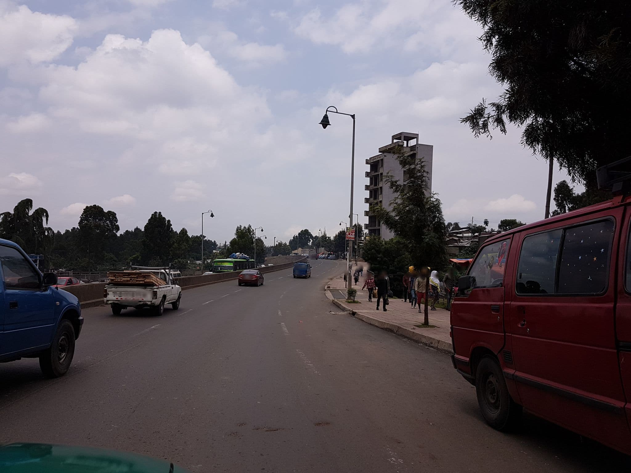Street view near Dessie Hotel, Addis Ababa