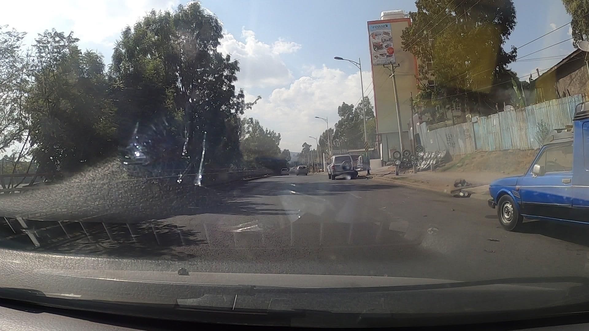 Street view near Fitse keranio, Addis Ababa
