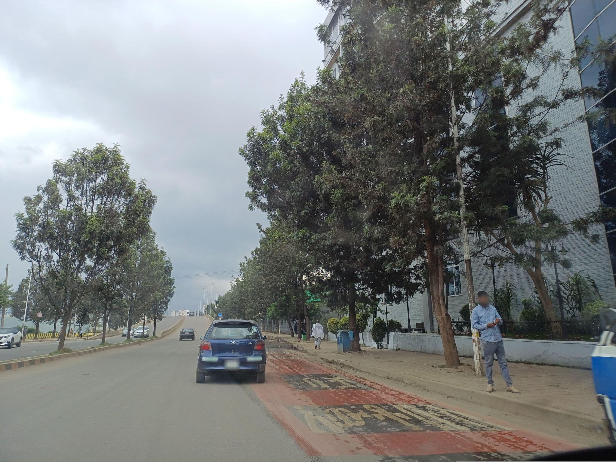 Street view near Nexus Hotel, Addis Ababa