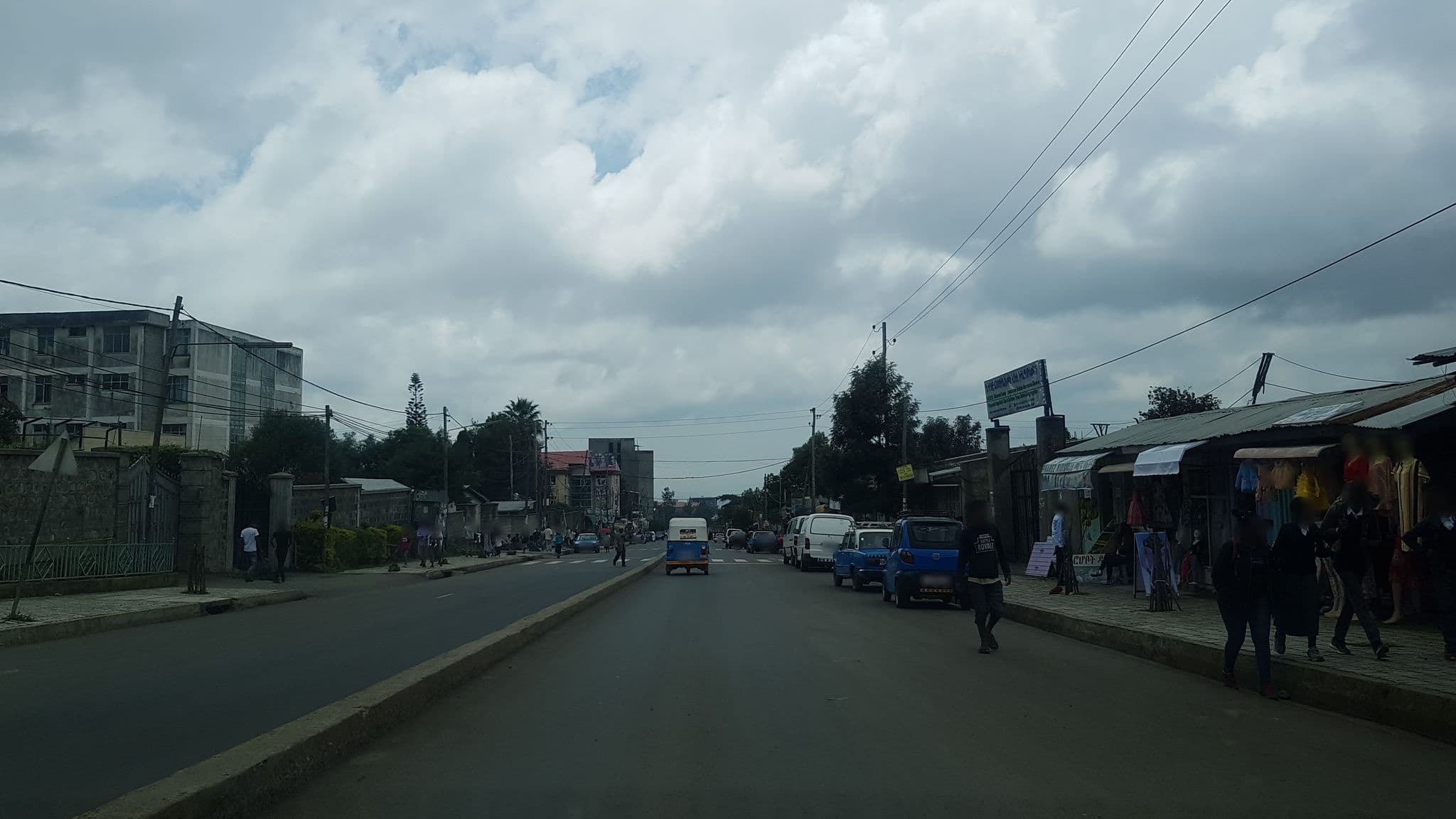 Street view near Beti ayertena home, Addis Ababa