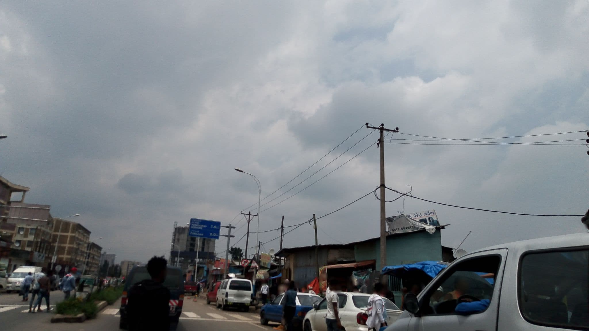 Street view near Assab Hotel, Addis Ababa