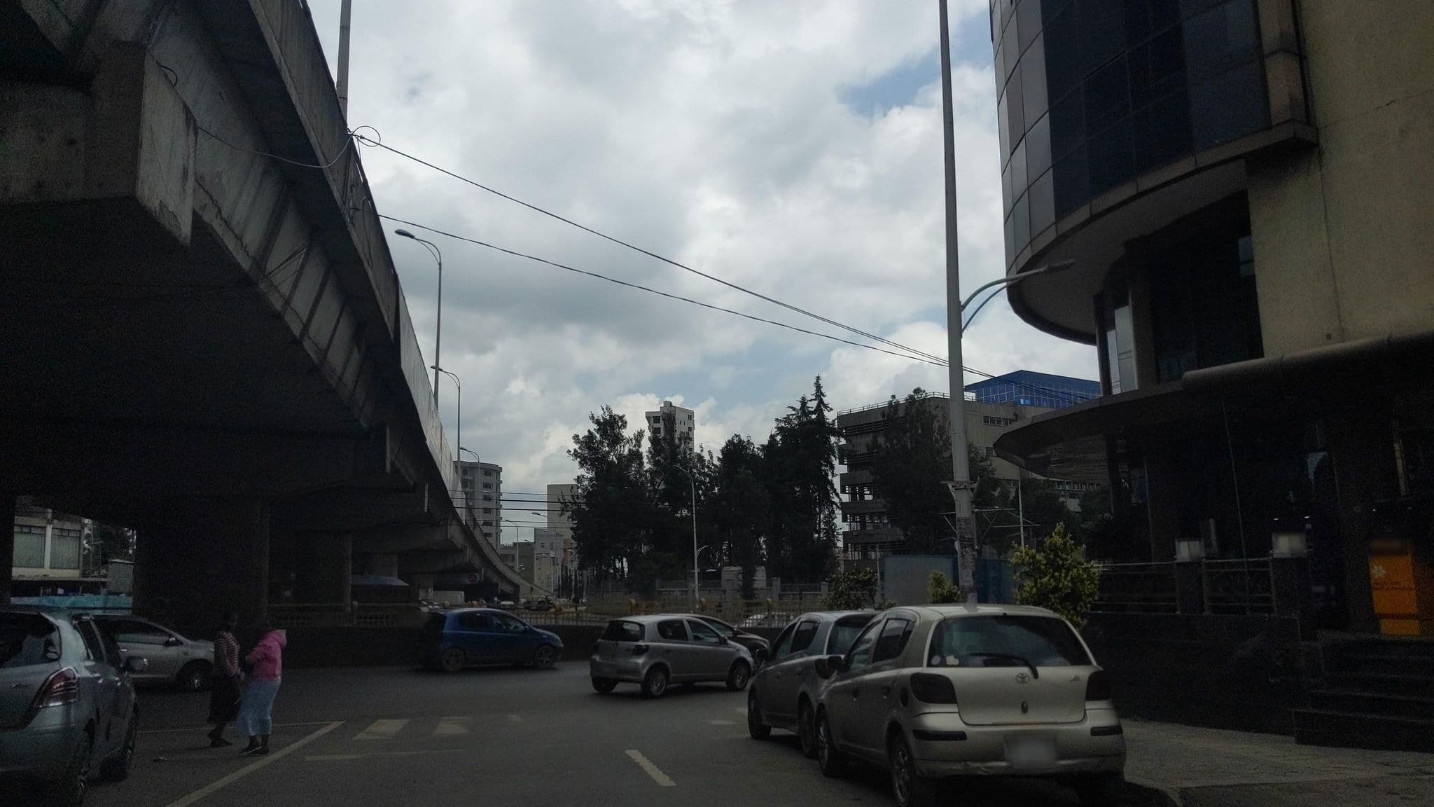 Street view near Holyday Hotel, Addis Ababa