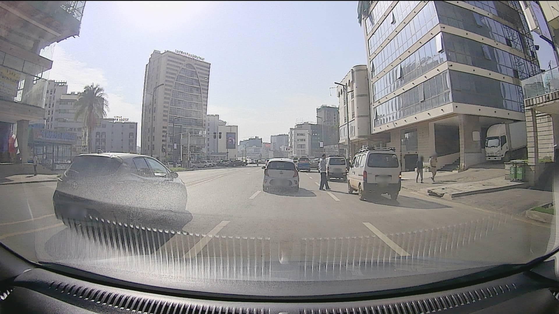 Street view near Bole Guest House, Addis Ababa