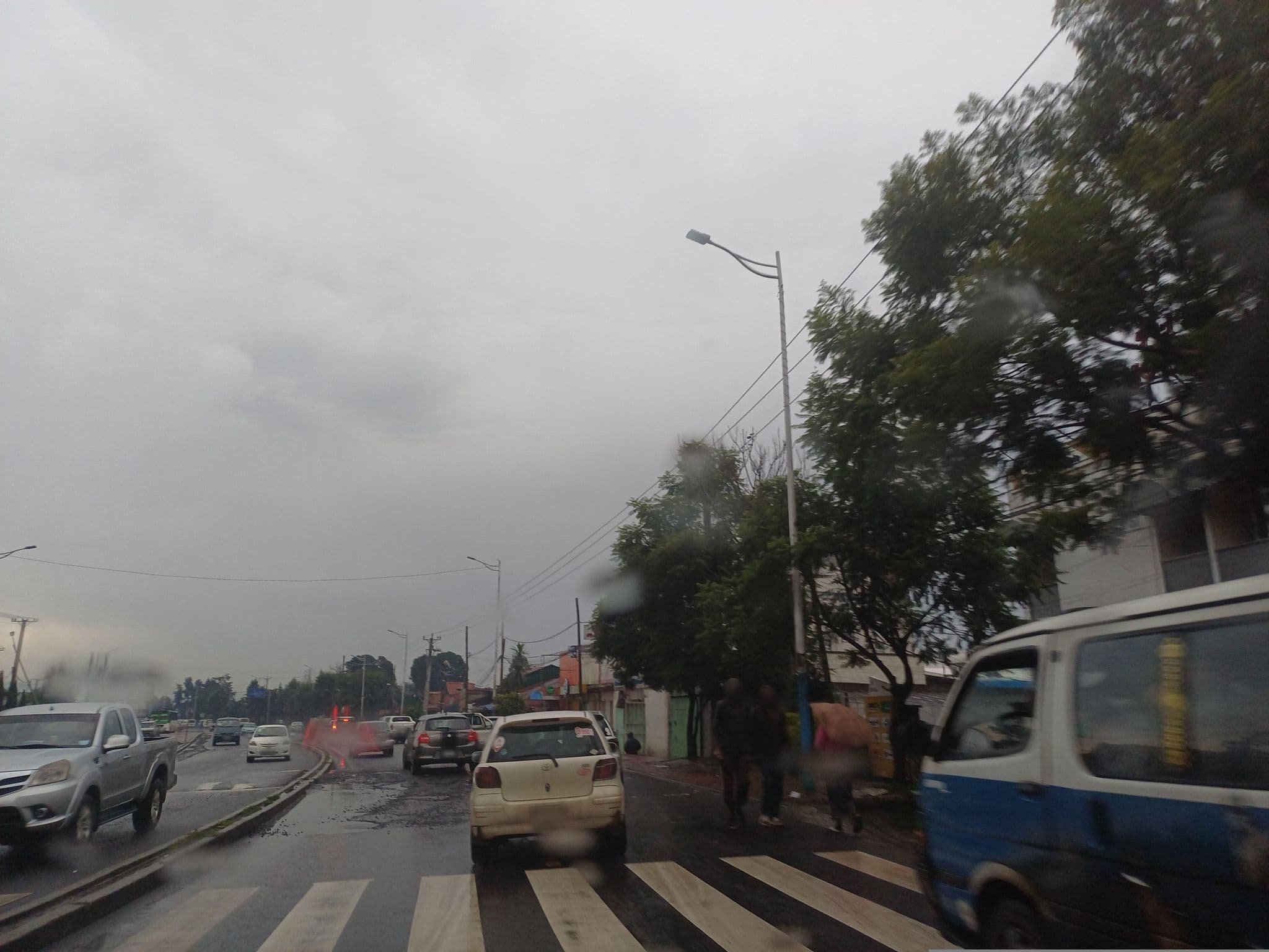 Street view near Motera, Addis Ababa
