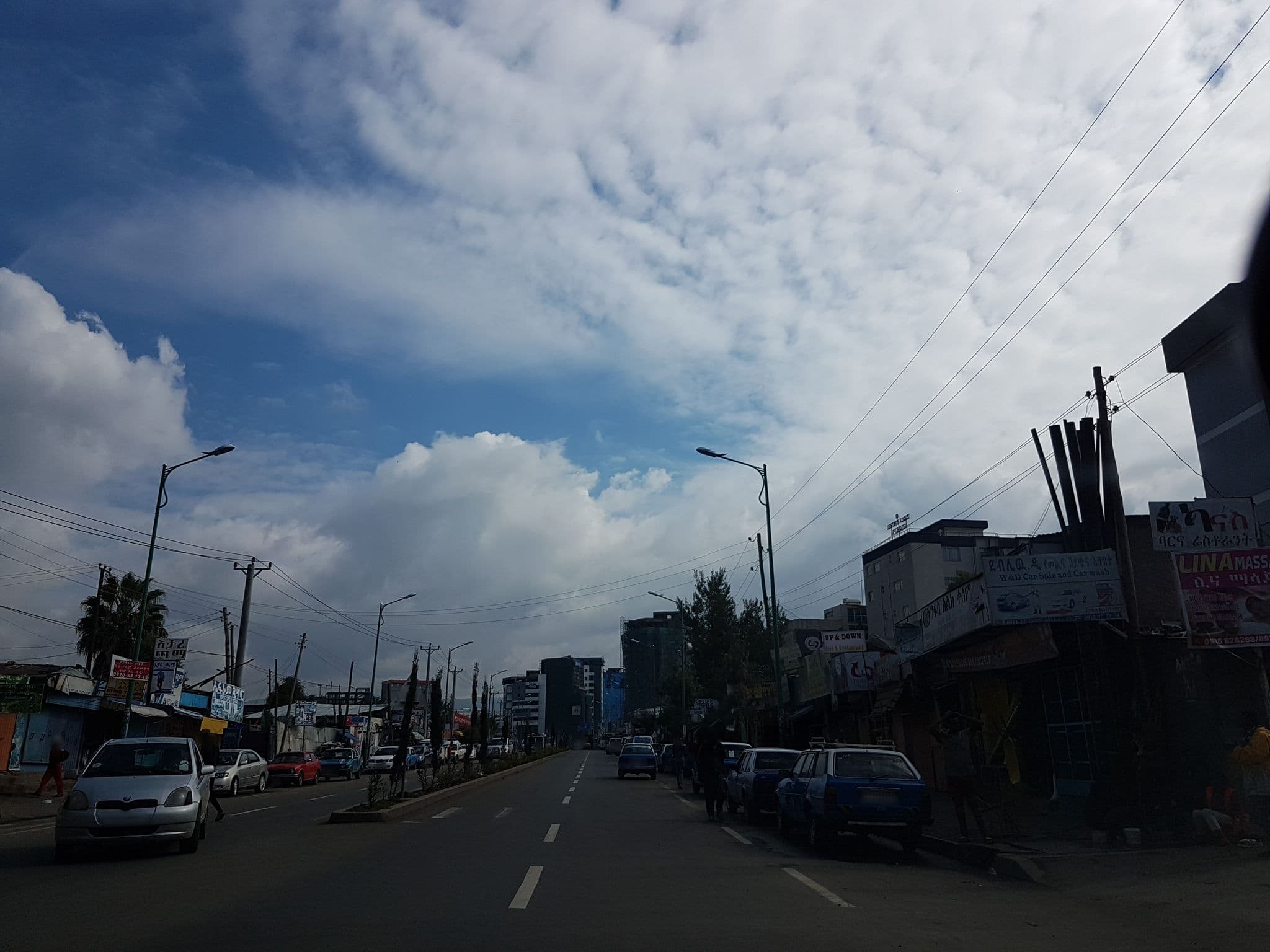 Street view near Zenu Guest House, Addis Ababa